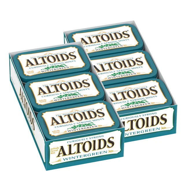 Altoids Mints, Wintergreen, 1.76 oz, 12-count