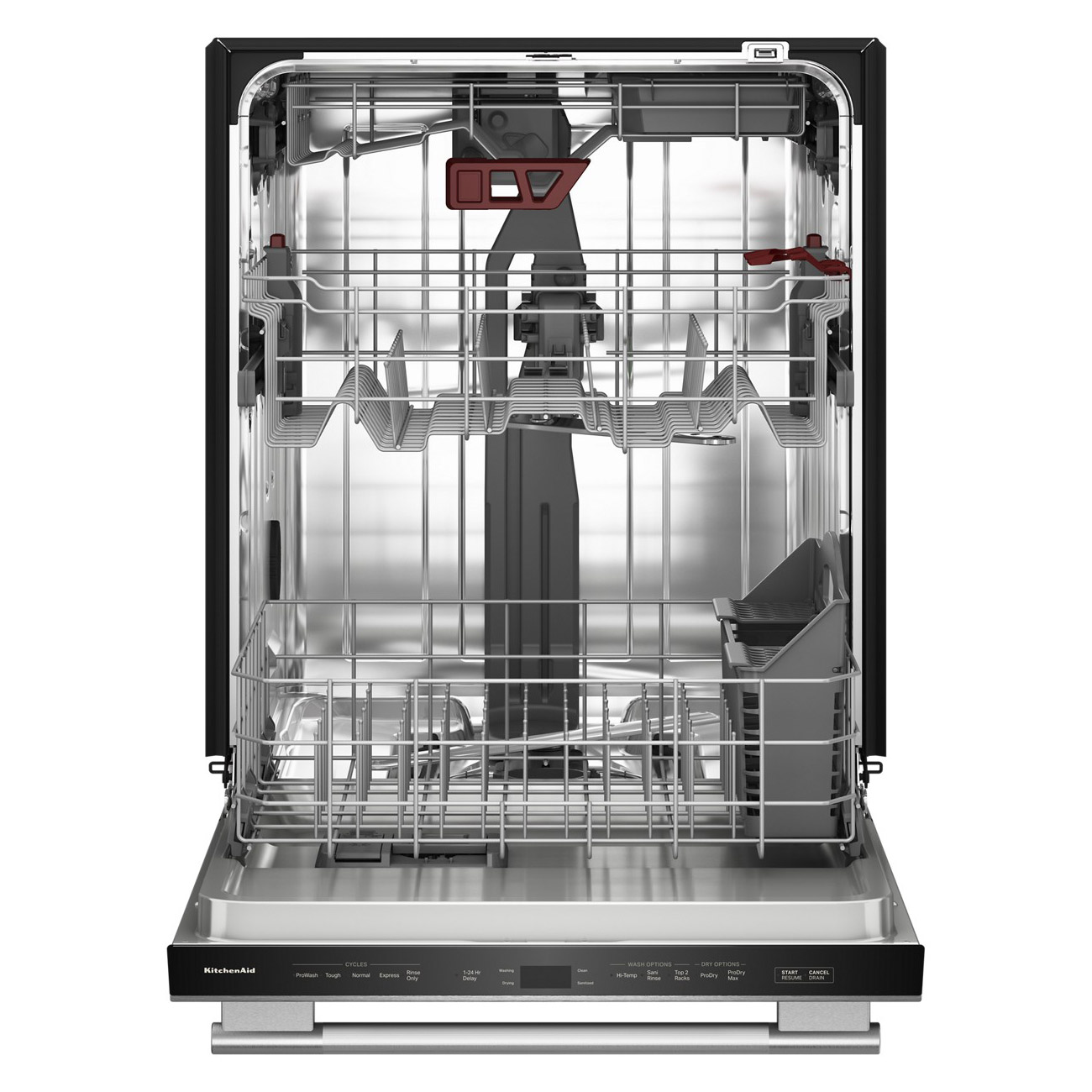 KitchenAid Top Control Dishwasher with Third Level Jet Rack