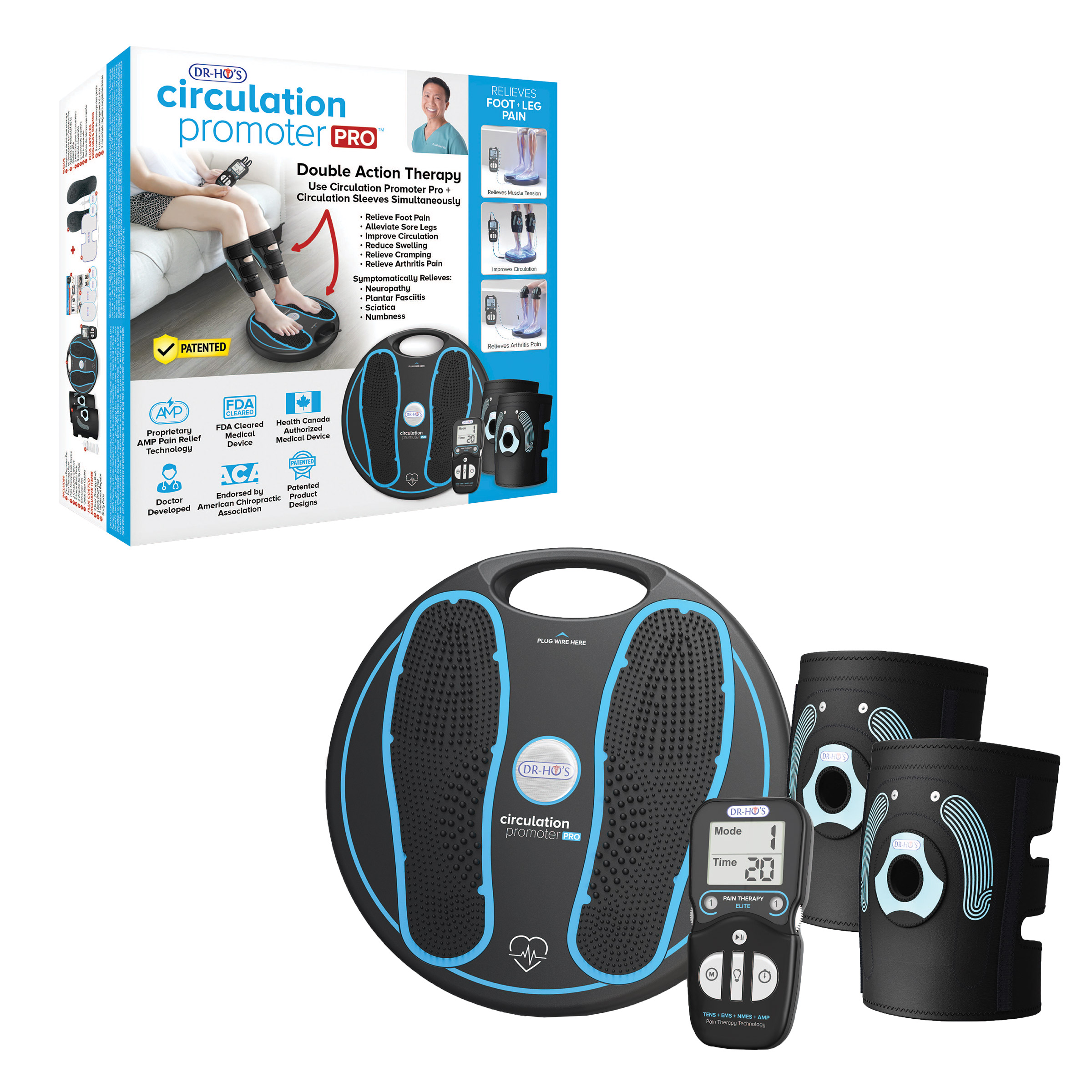 DR-HO’S Circulation Promoter Pro, Double Action Therapy Bundle