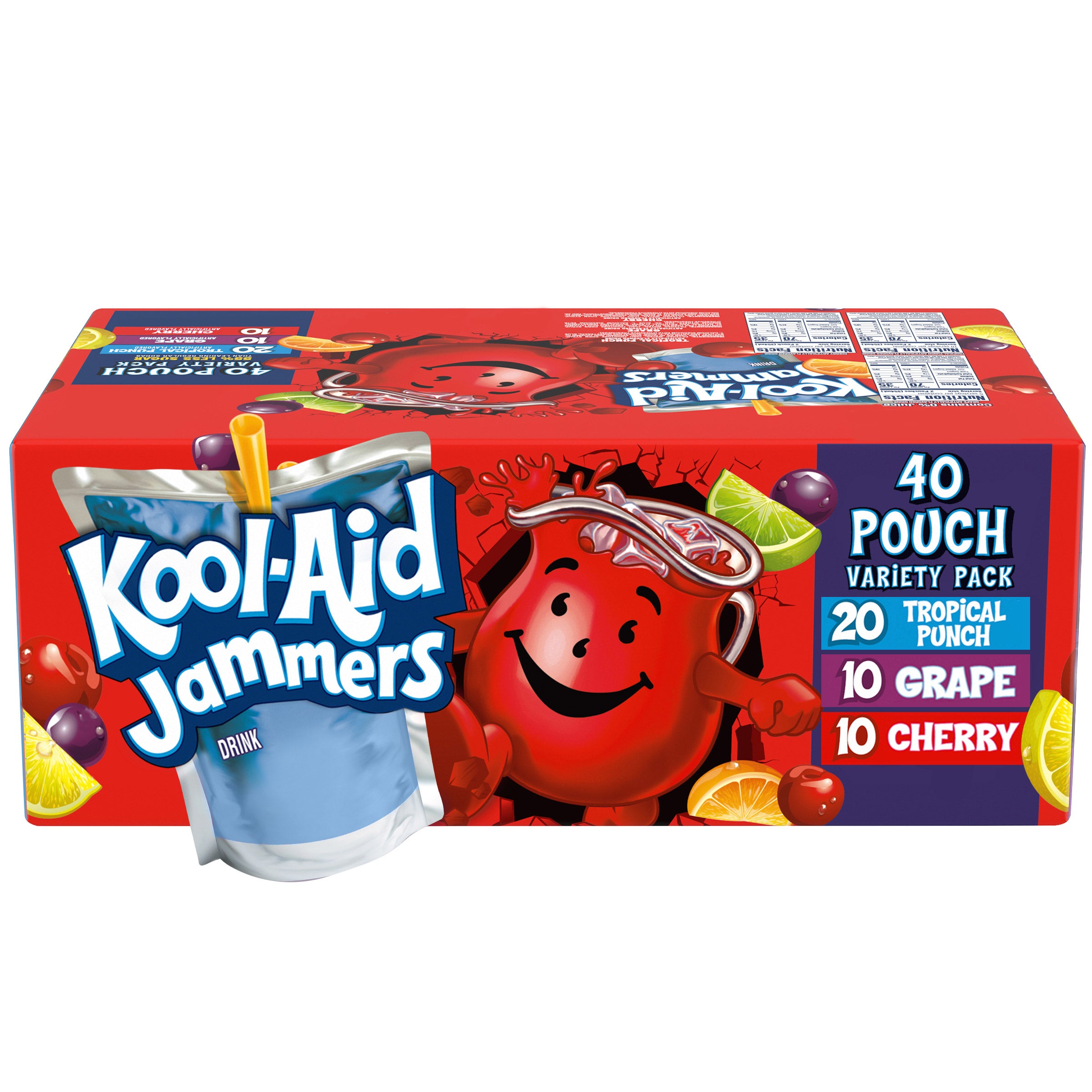Kool-Aid Jammers 3種類×10個 30パウチバラエティパック Kool-Aid Jammers 3種類×10個 30パウチバラエティパック Kool-Aid