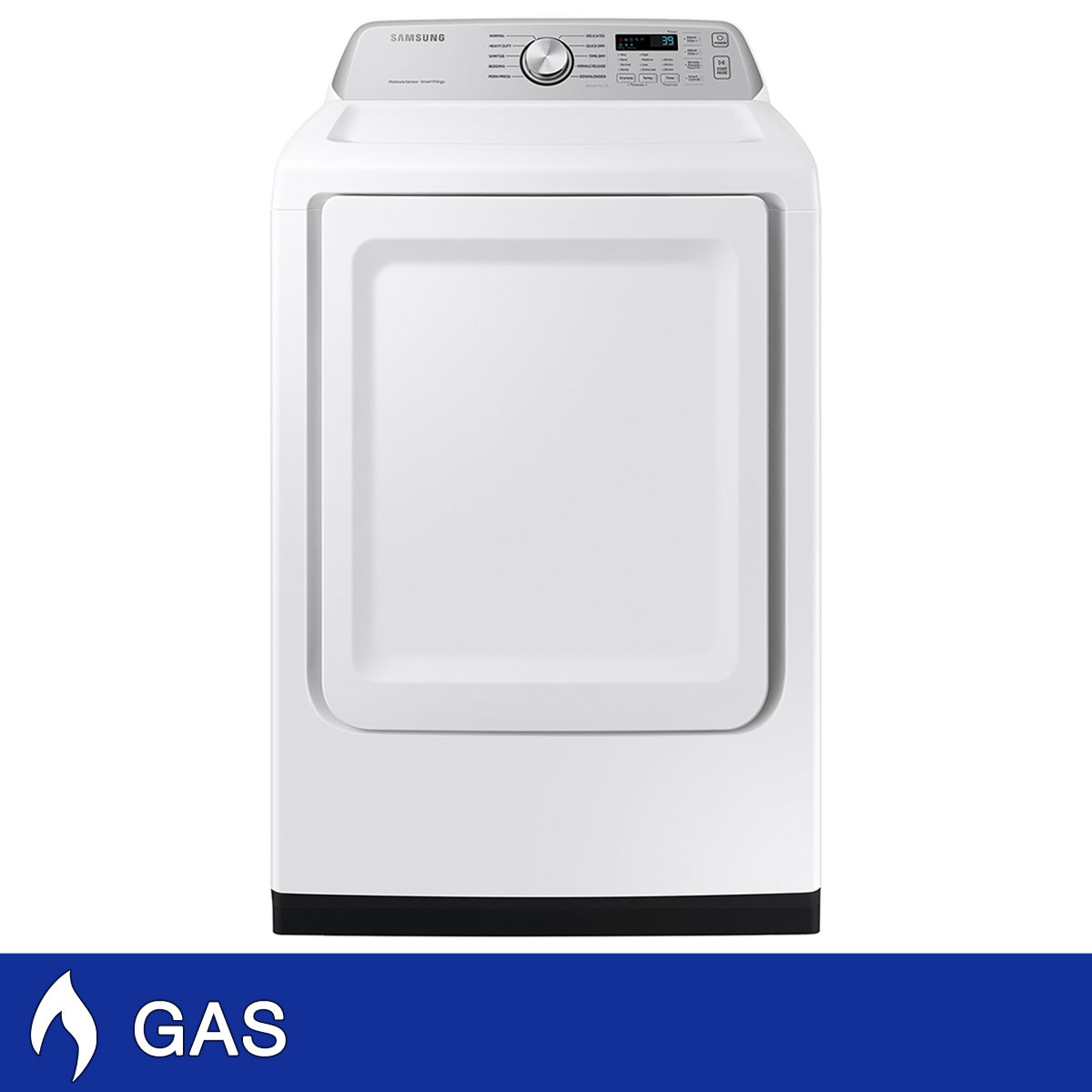 Samsung 7.4 cu. ft. Smart Gas Dryer with Sensor Dry