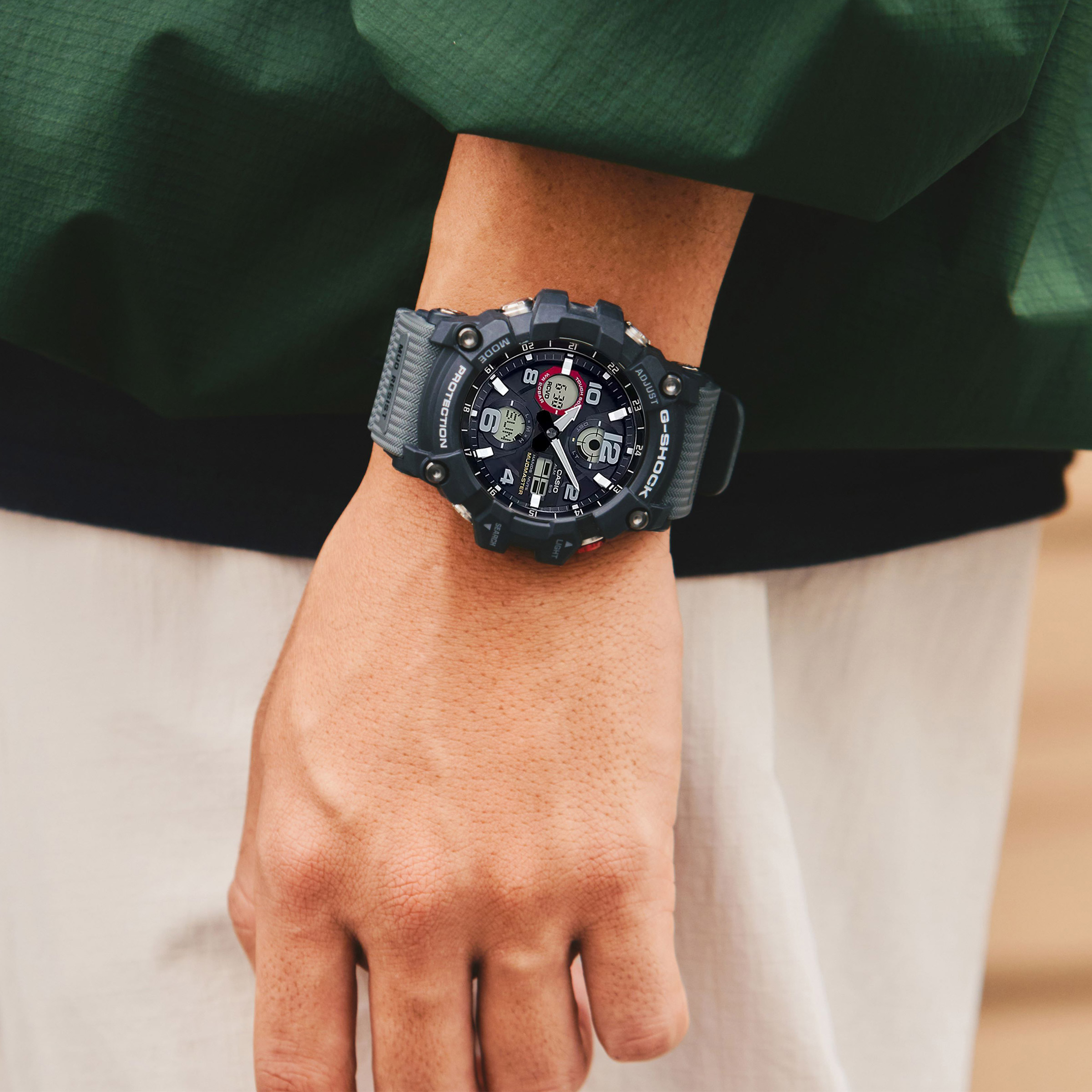 CASIO G-SHOCK MUDMASTER ブラック　GSG Casio G-SHOCK Mudman Black Dial Men's Watch | Costco