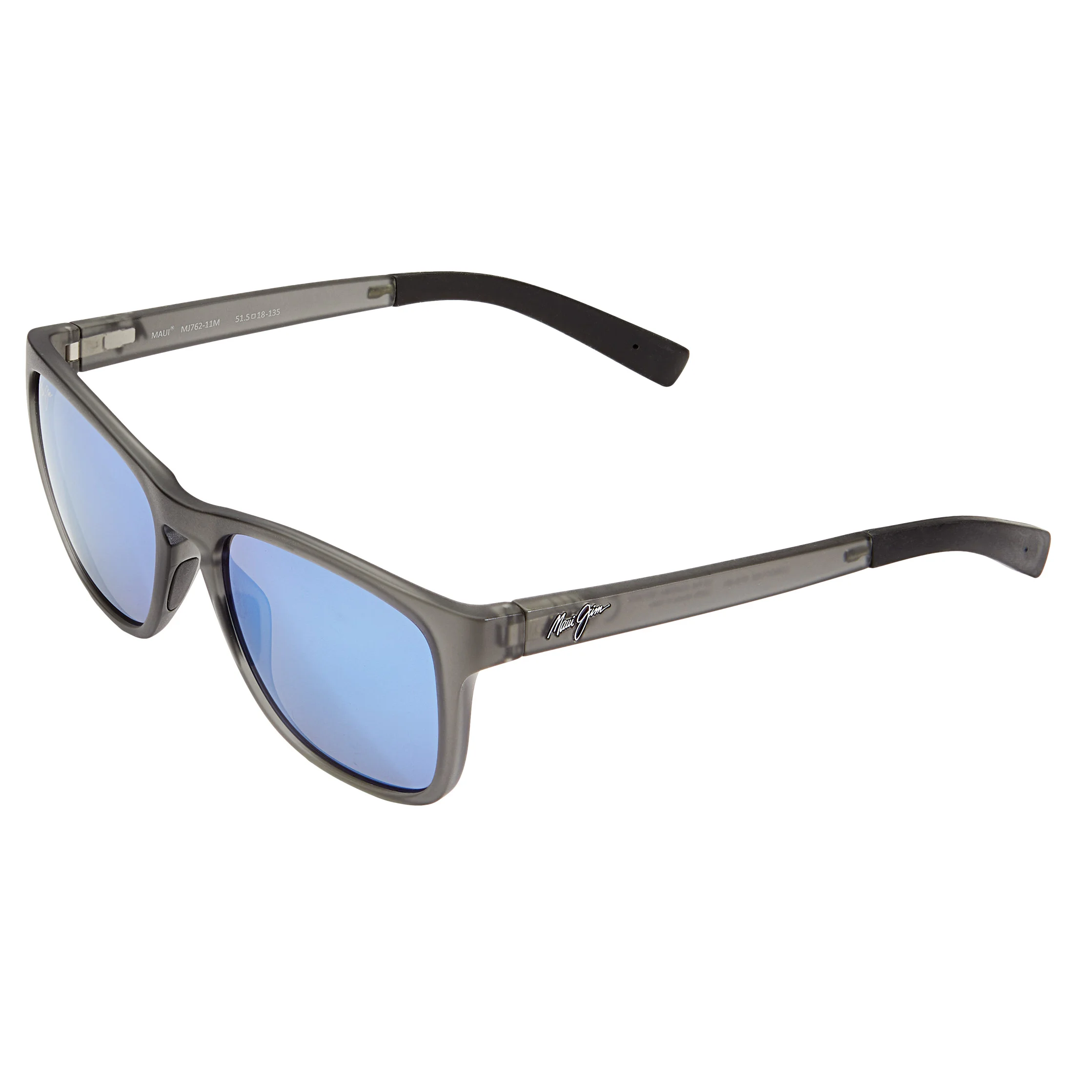 Maui Jim Longitude B762-11M Matte Translucent Gray Polarized
