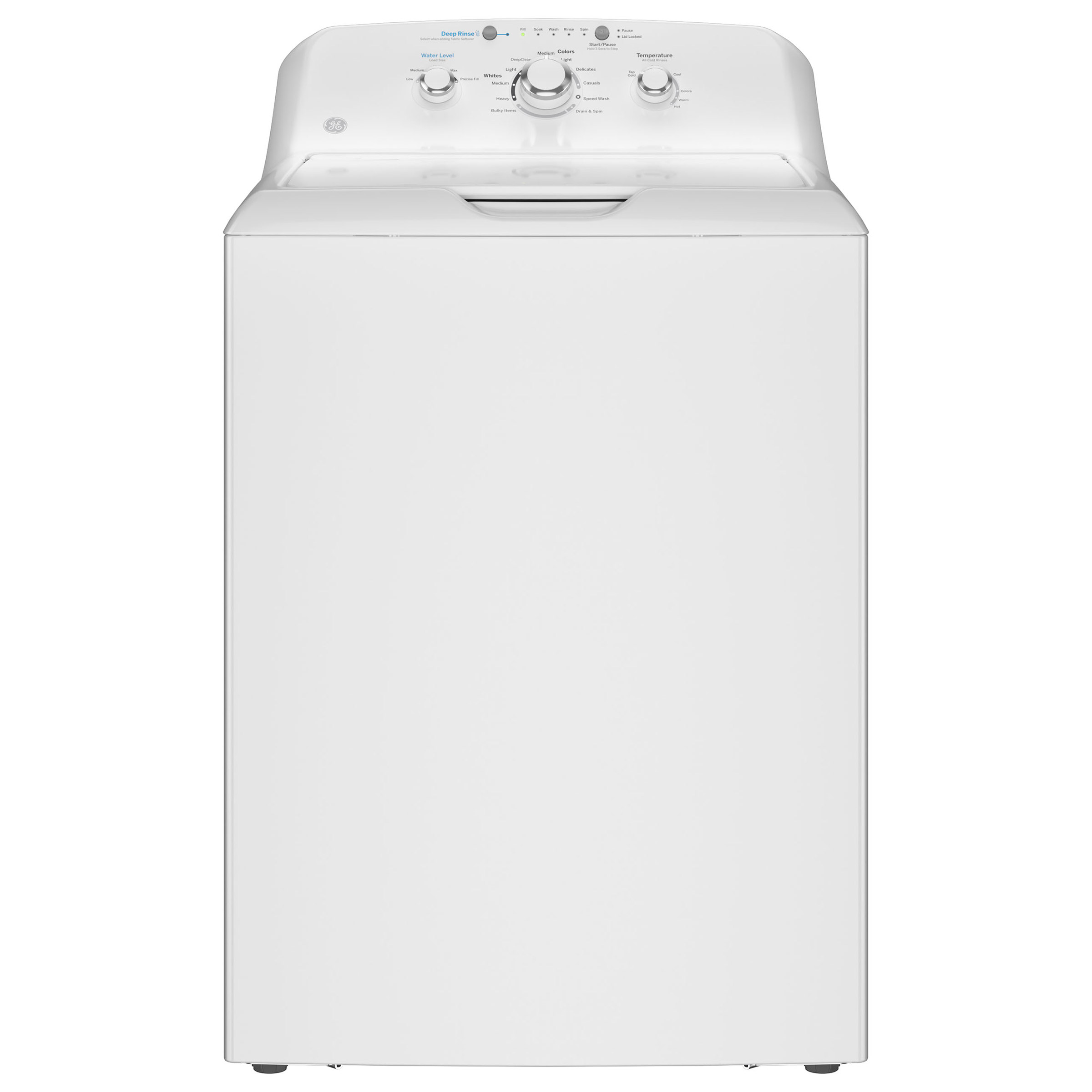 GE 4.0 cu. ft. Top Load Agitator Washer with Water Level Control, Deep Clean Cycle