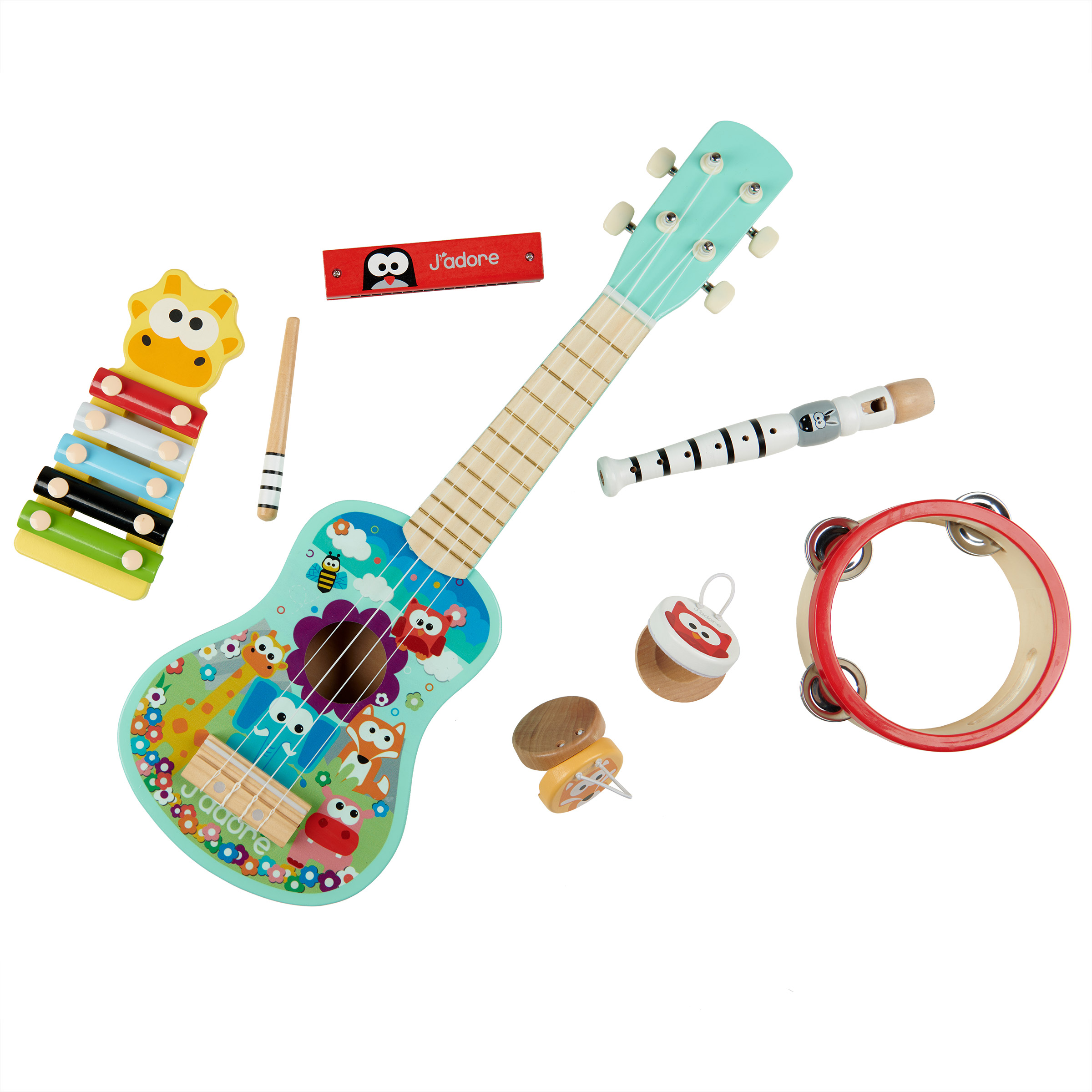 8pc Jungle Music Set