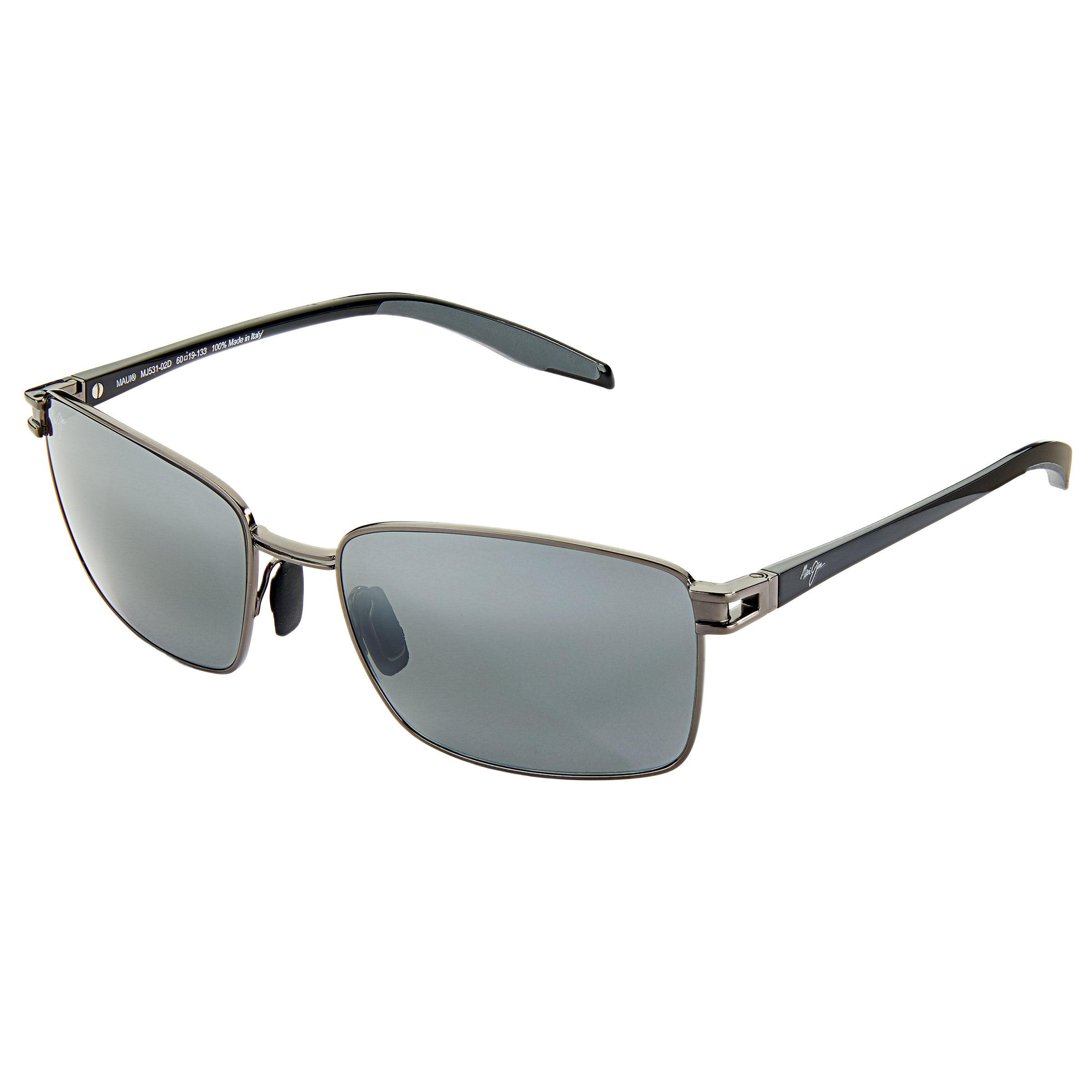 Maui Jim Cove Park 531-02D Gunmetal Black Neutral Grey Polarized