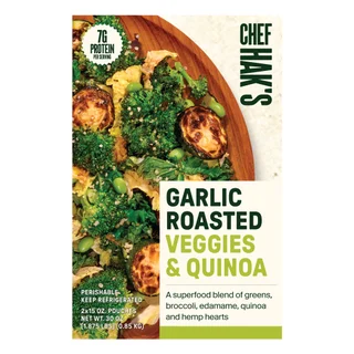 CHEF HAK'S GARLIC ROASTED VEGGIES 2/15 OUNCE PACKAGES