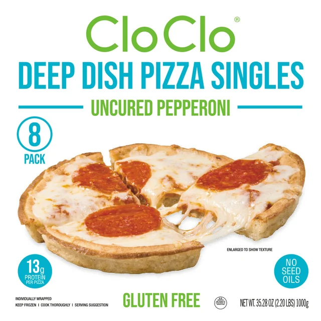 CLO CLO PIZZA DEEP DISH SINGLES 8 COUNT 35.28 OUNCES