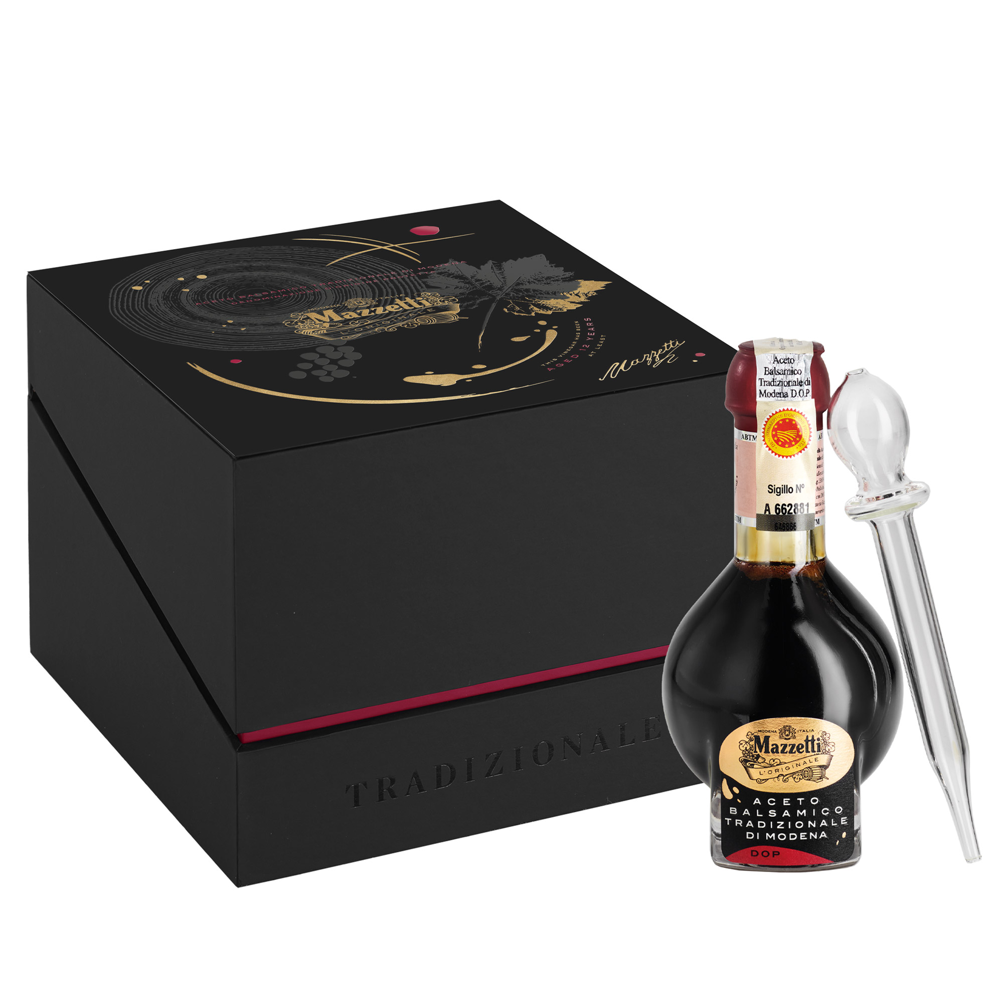 Mazzetti Traditional Balsamic Vinegar of Modena, Aged 12 years, 100 mL