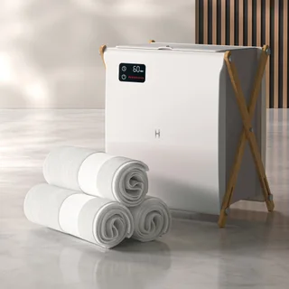 HOMEDICS LUXE XL TOWEL WARMER W/ COLLAPSIBLE DESIGN