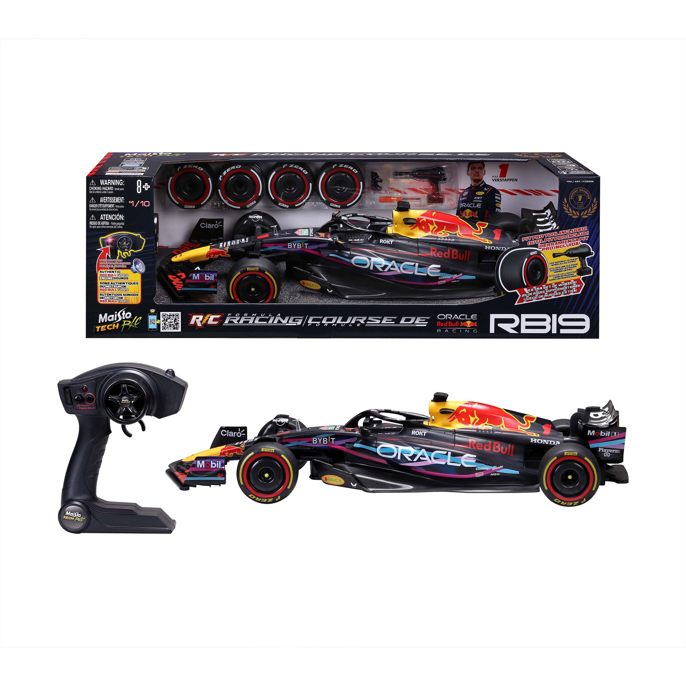 1:10 Formula Racing R/C - Red Bull Max Verstappen | Costco