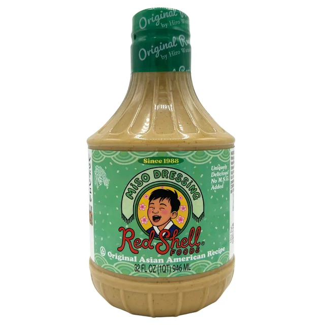 Red Shell Foods Miso Dressing, 32 fl oz