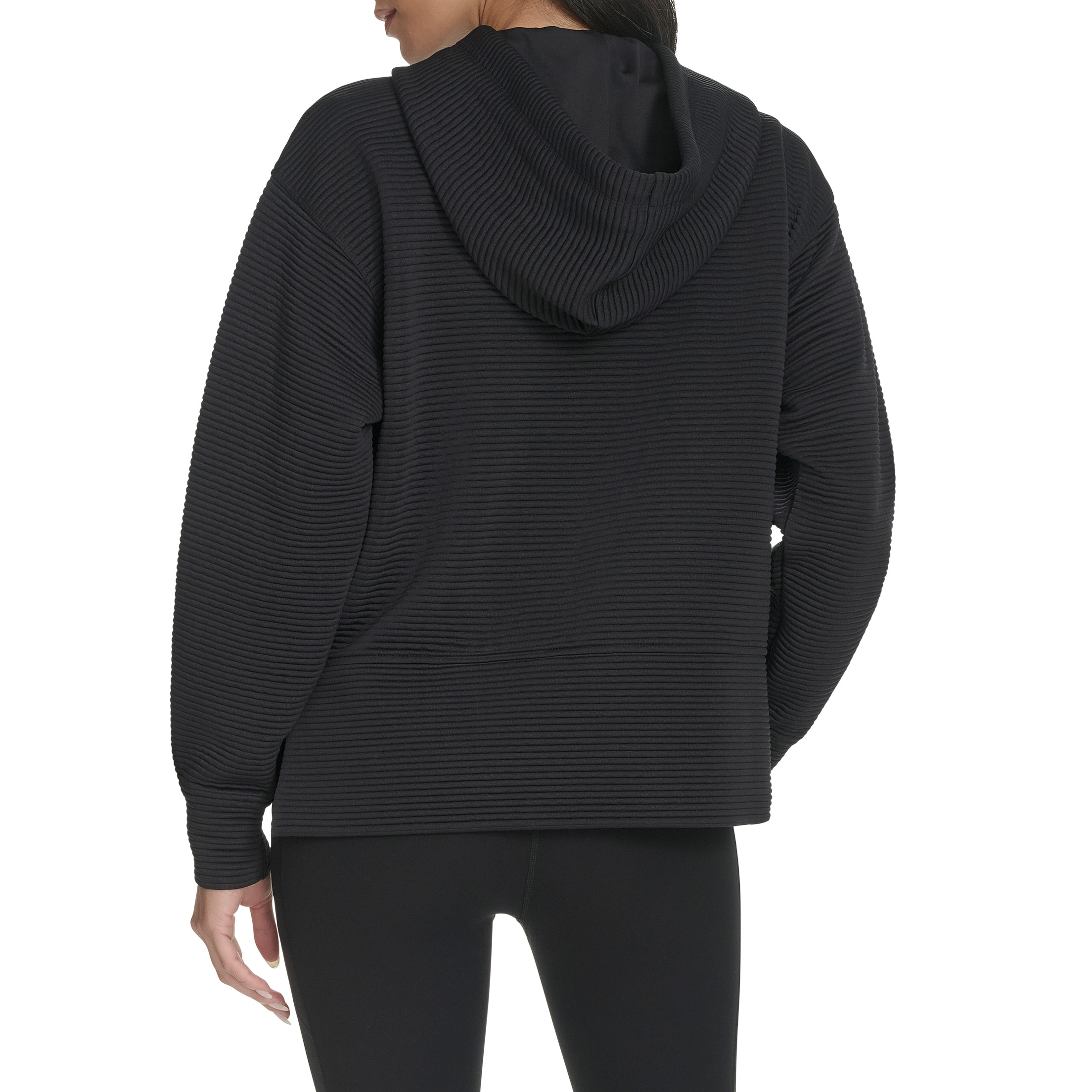 ジャケット・アウター 00s DKNY full face zipup down hoodie y2k DKNY Jeans Women's Ottoman Rib Full Zip Hoodie | Costco