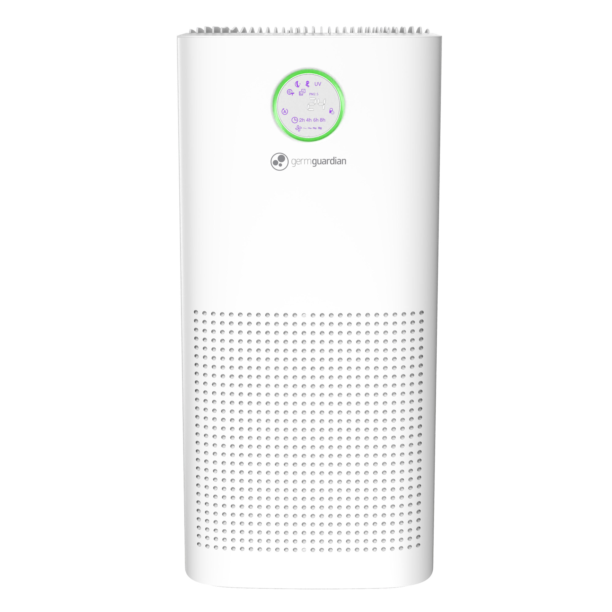 GermGuardian 6-in-1 Large Room Air Purifier with HEPA Filter & Air Quality Monitor
