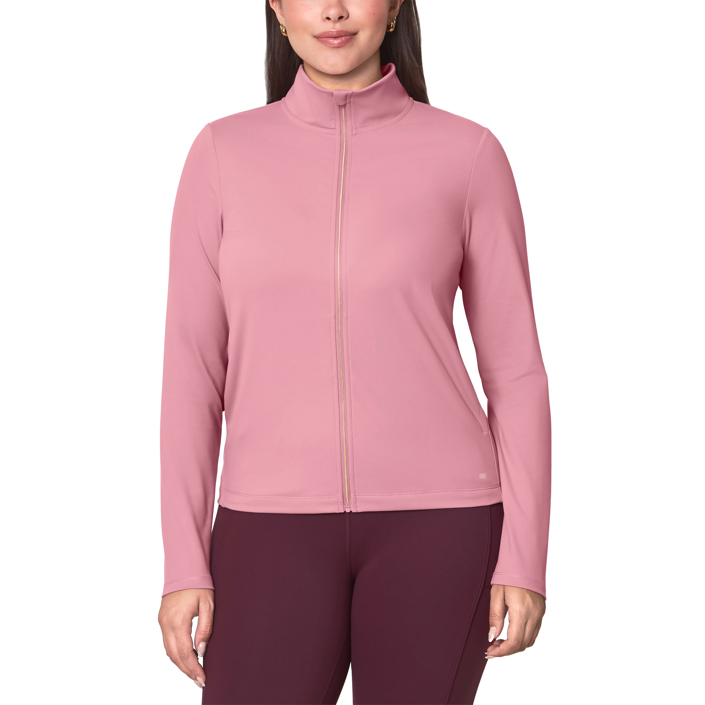 Mondetta Women's Ultra-Soft Full-Zip Yoga Jacket