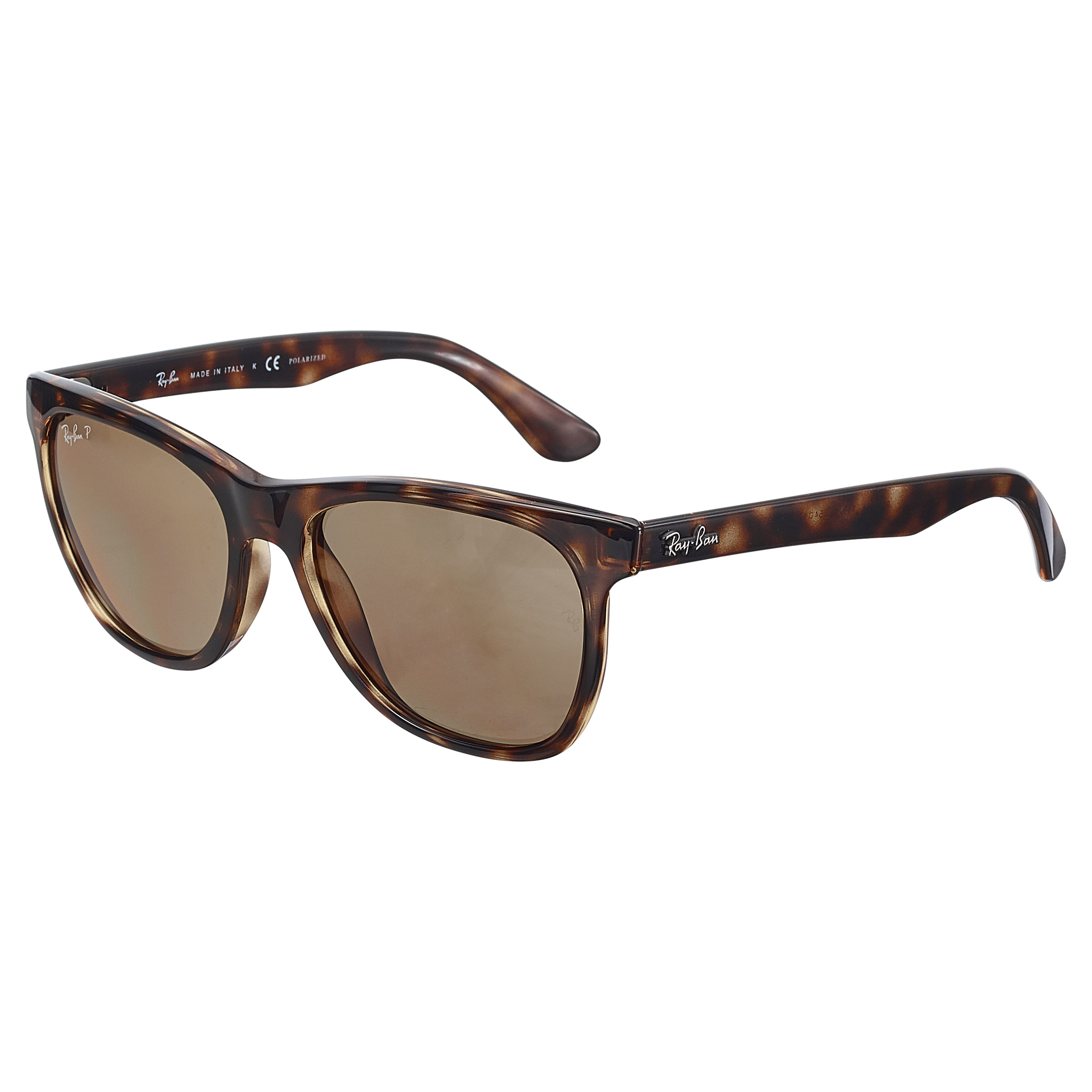 Ray-Ban RB4184 Light Havana Polarized Sunglasses