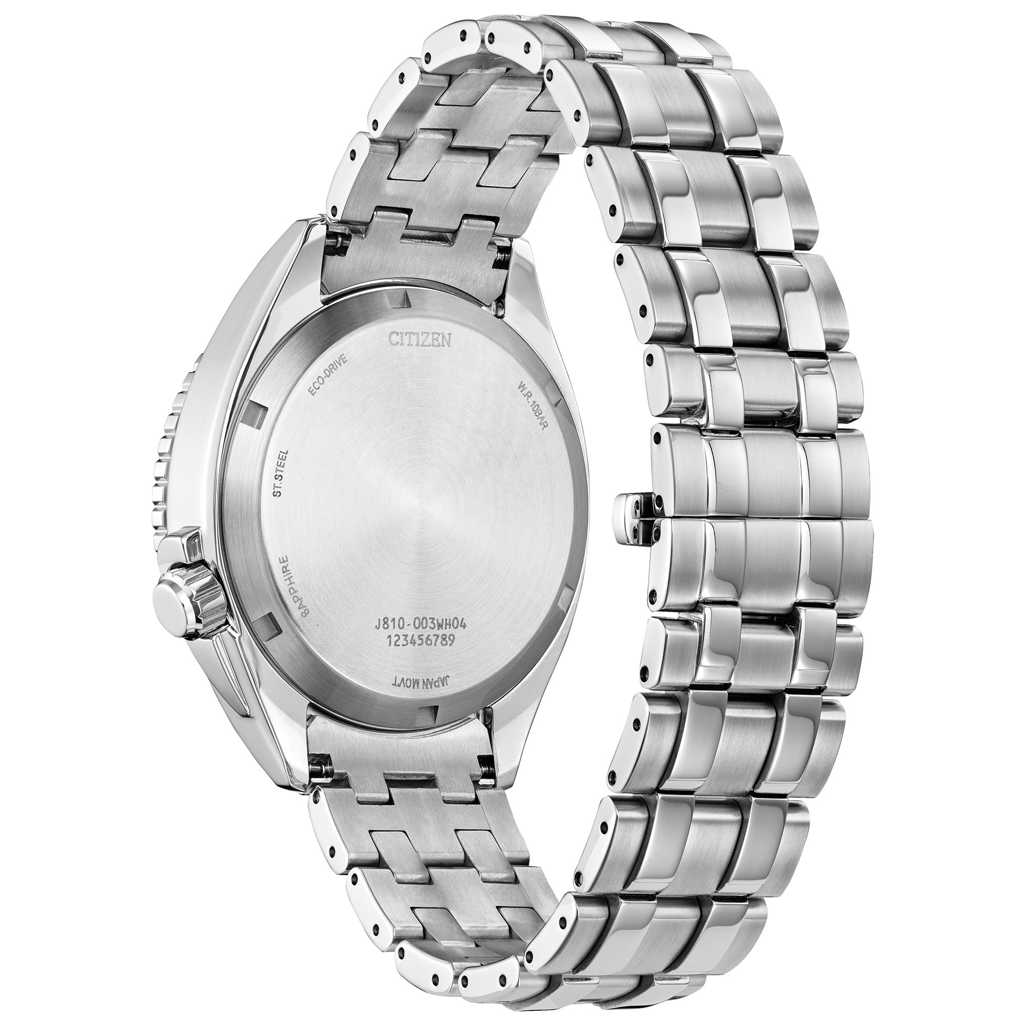 Citizen Carson Diamond Stainless Steel Women\'s Eco Drive Watch, 35mm Citizen Carson Diamond Stainless Steel Women main image 4