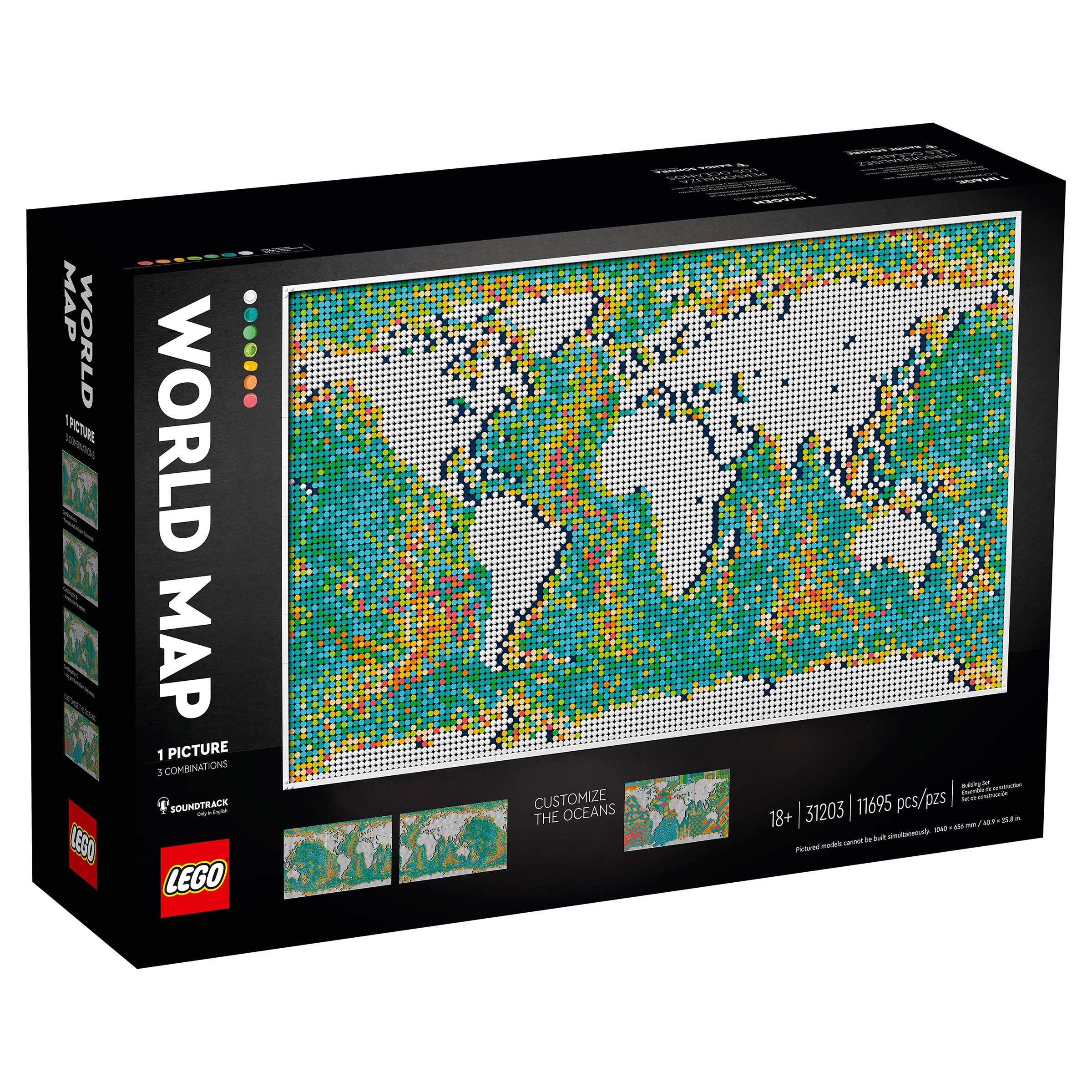 LEGO Art World Map 31203 | Costco