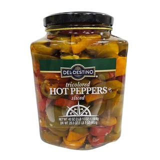 DEL DESTINO TRICOLOR SLICED PEPPER 42 OUNCES