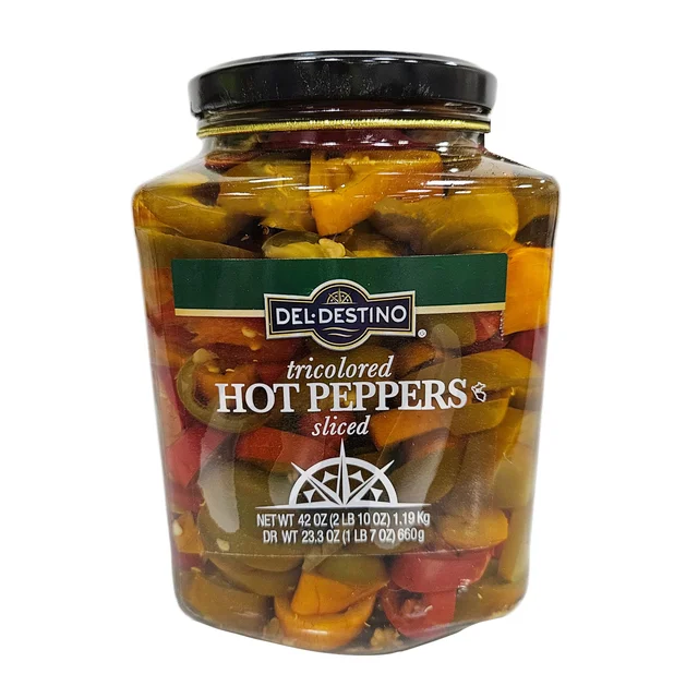 DEL DESTINO TRICOLOR SLICED PEPPER 42 OUNCES