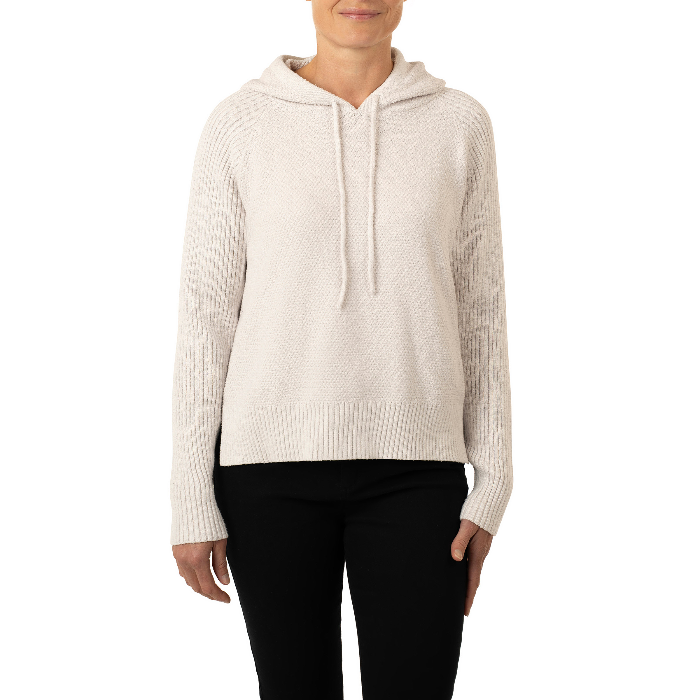 Kersh Women’s Knit Hooded Pullover Sweater