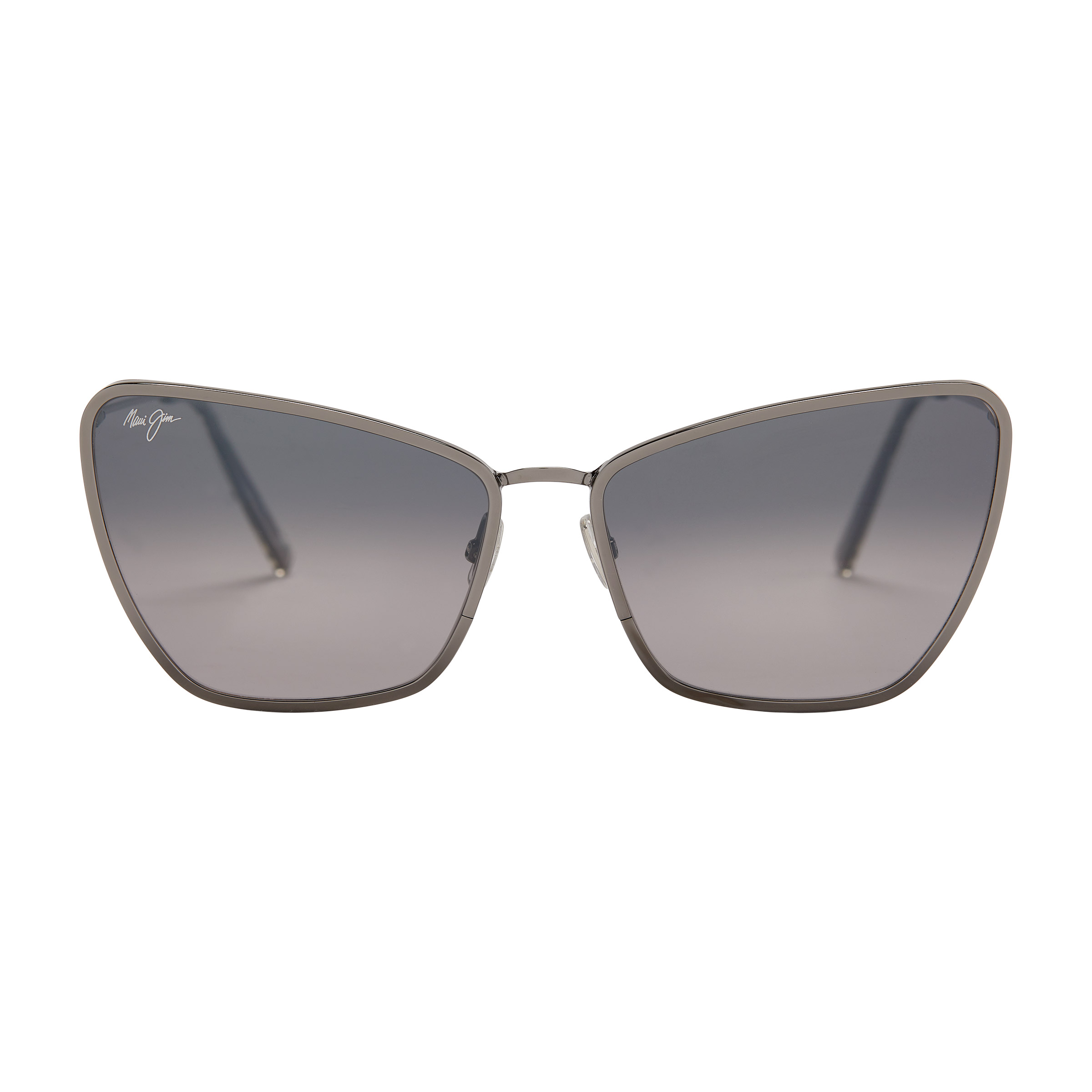 Maui Jim Puakenikeni GS823-02D Shiny Gunmetal Neutral Grey