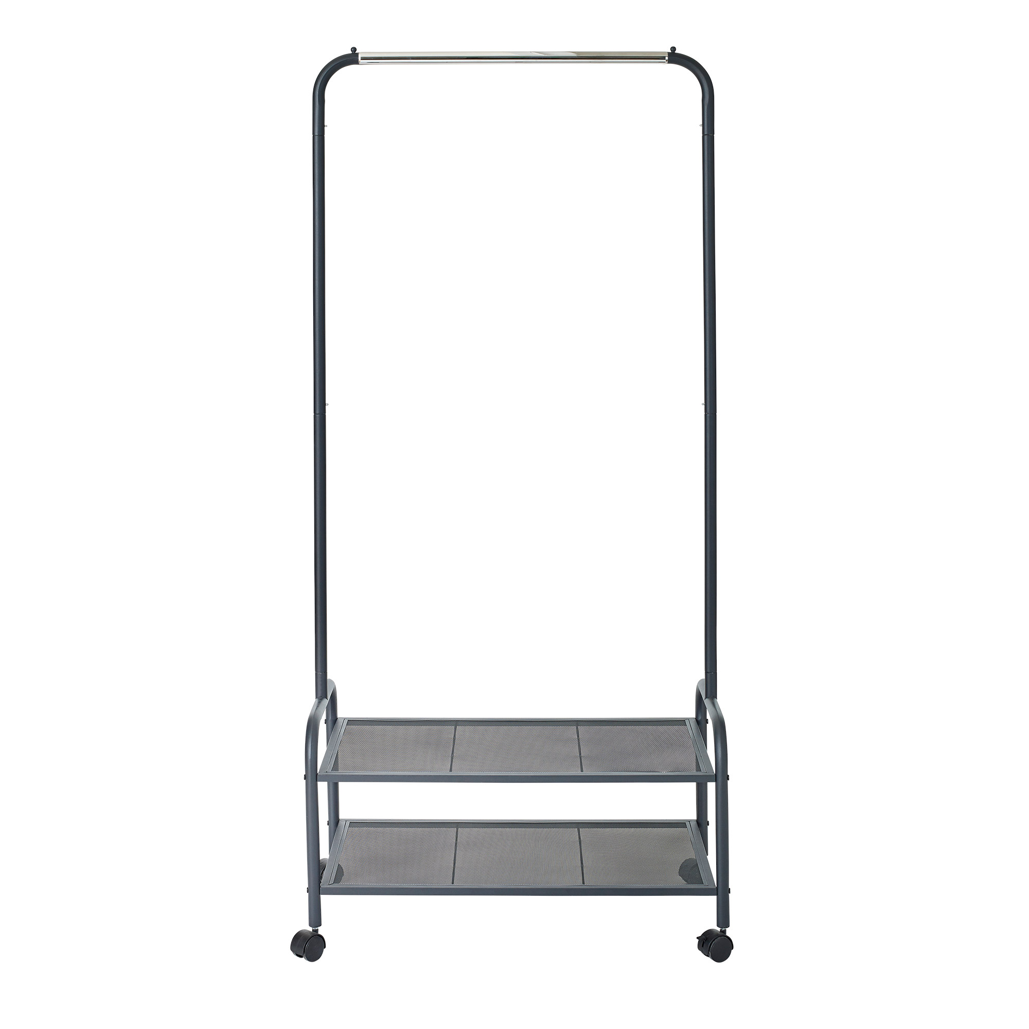 Neatfreak Heavy-Duty Steel Garment Rack with Shelves