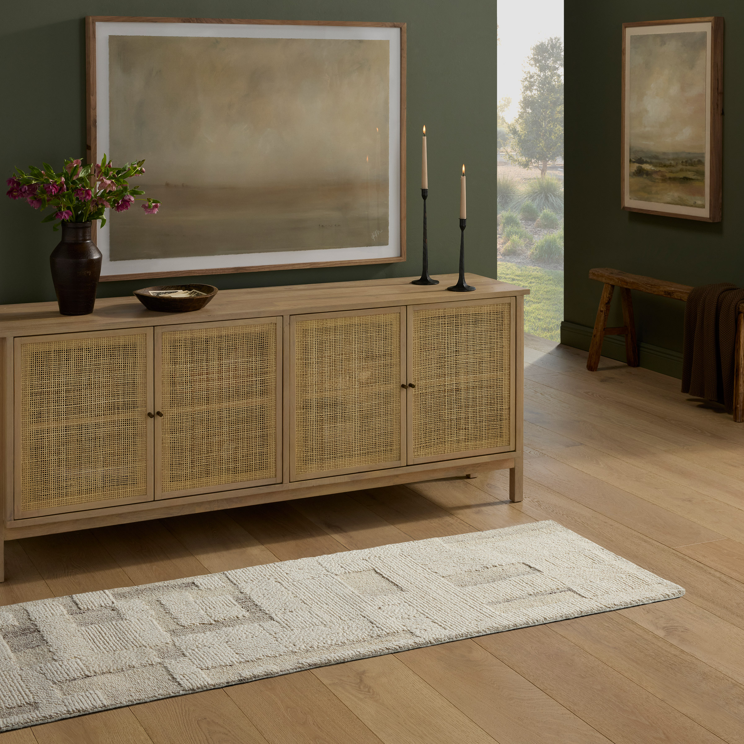 Loloi Melody Wool Rug Collection  Geo Squares