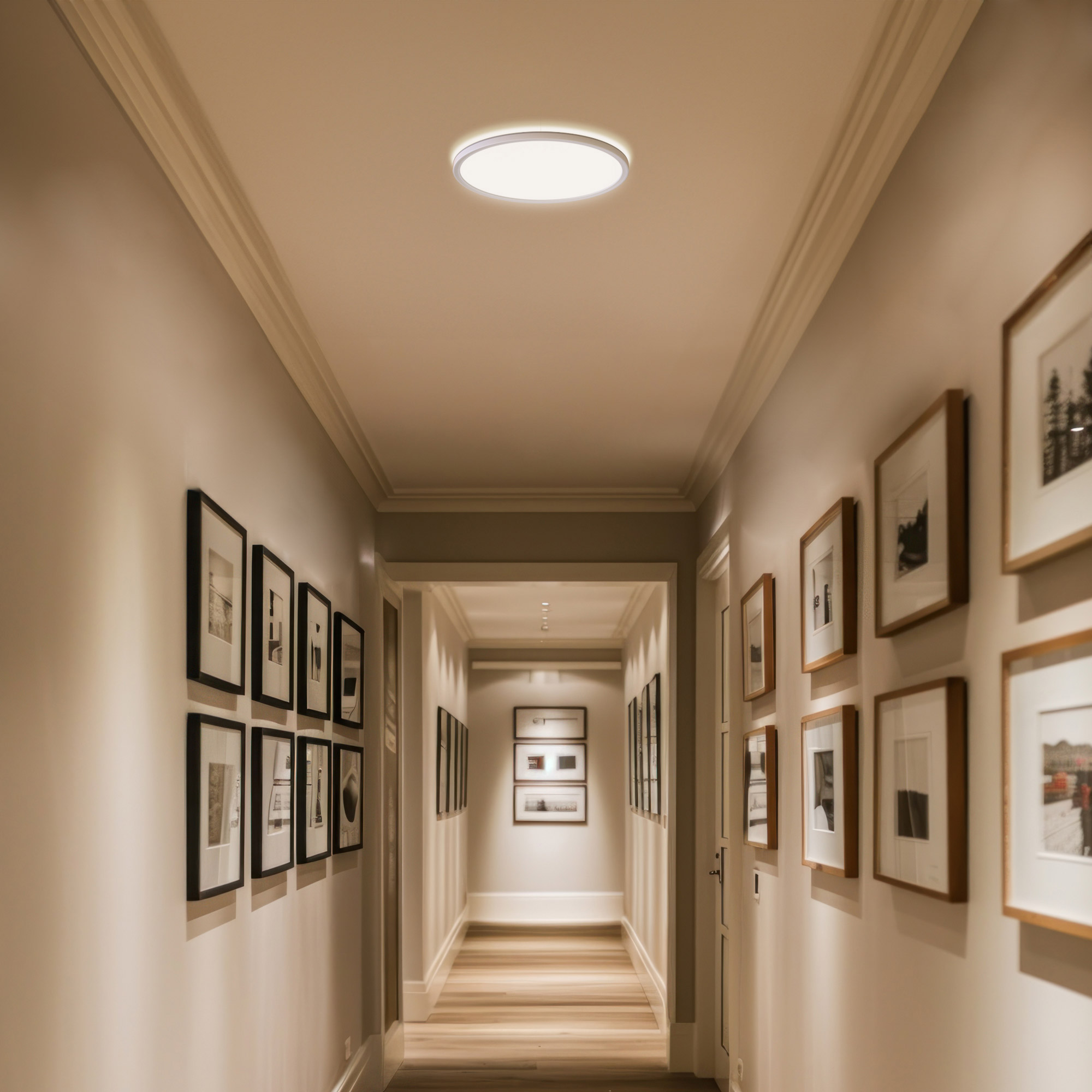 KODA Modern 15 in. Ceiling Light with Back Light | Costco