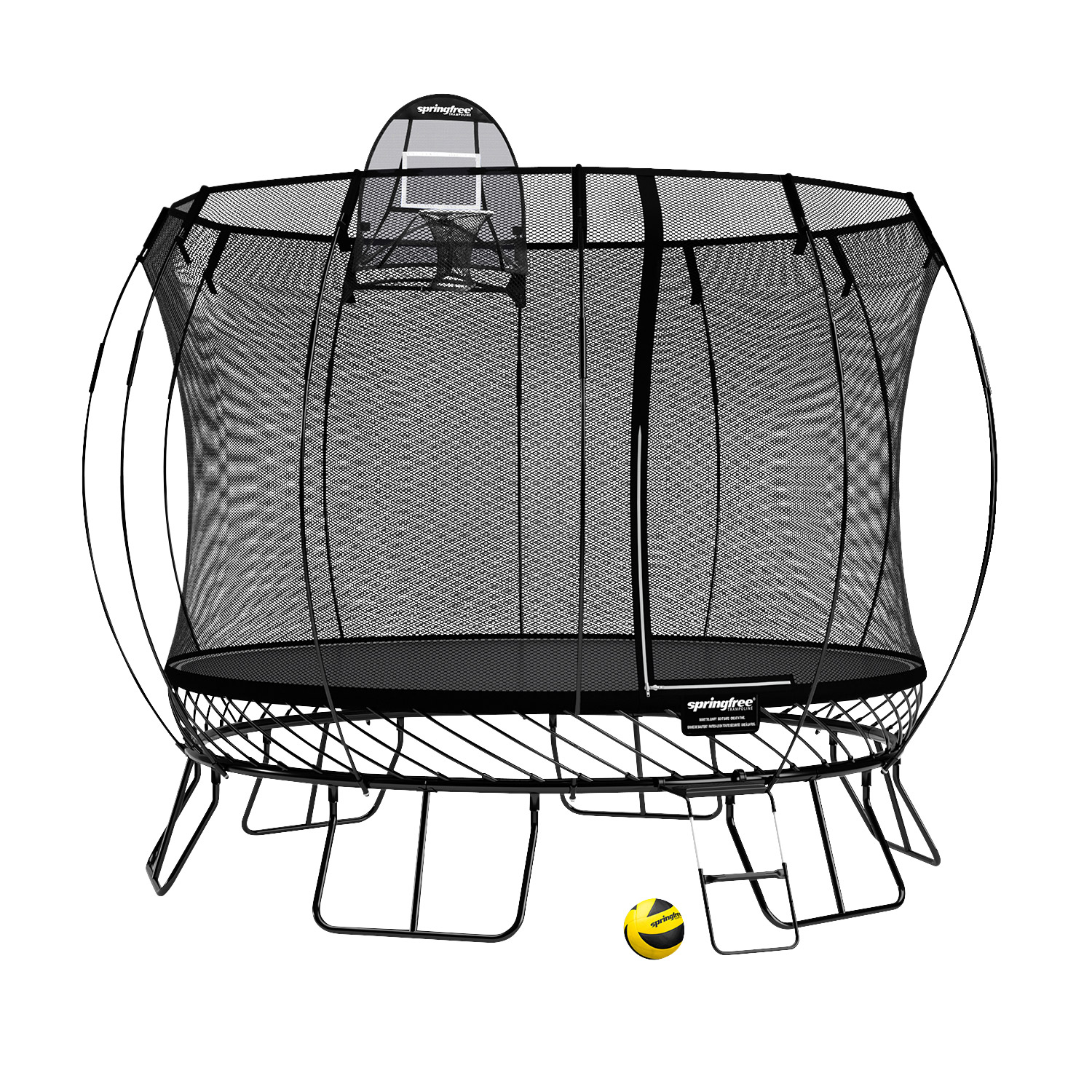 Springfree 10 ft Medium Round Trampoline Bundle