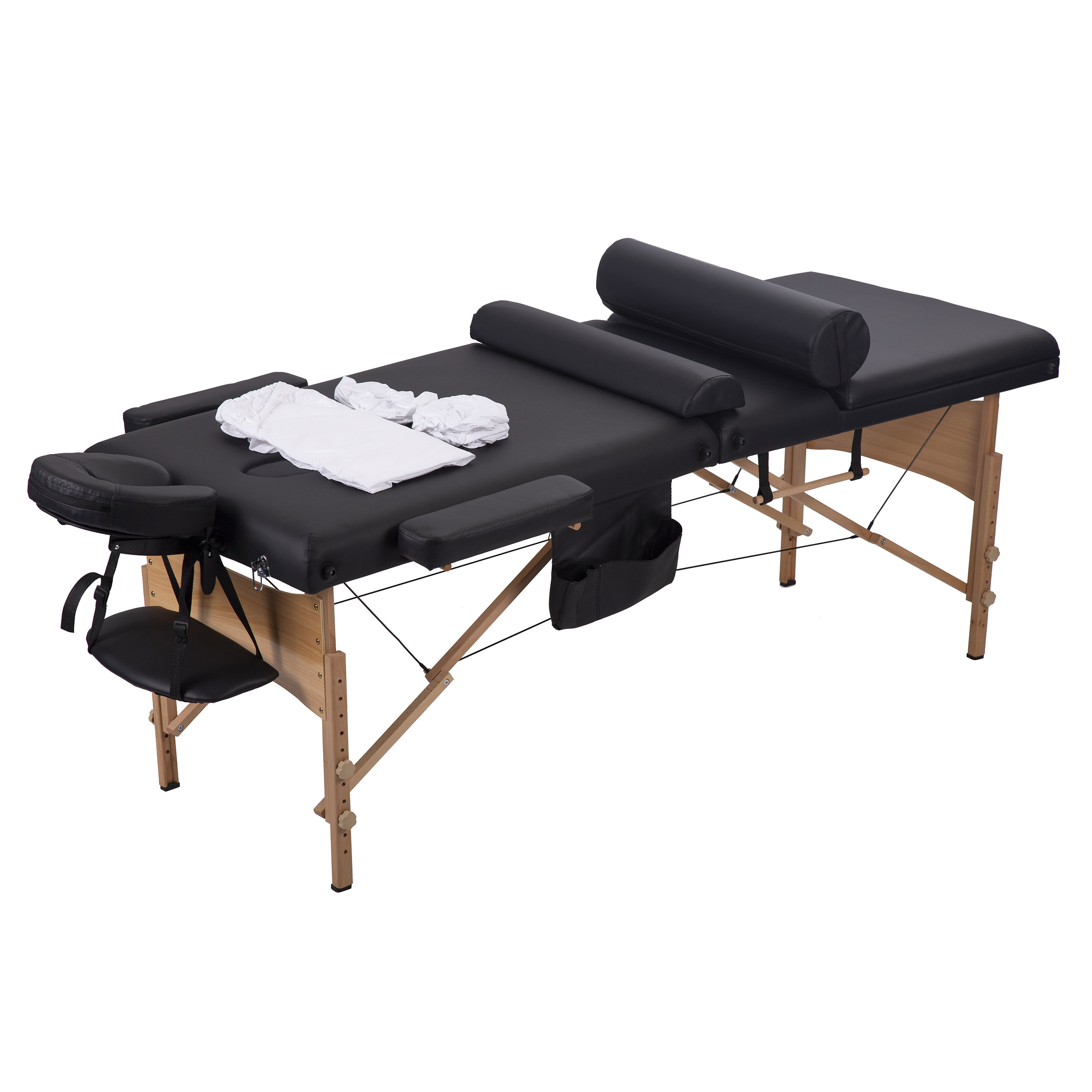 Best Massage – Table de massage portative Spa de 28 po avec dossier réglable