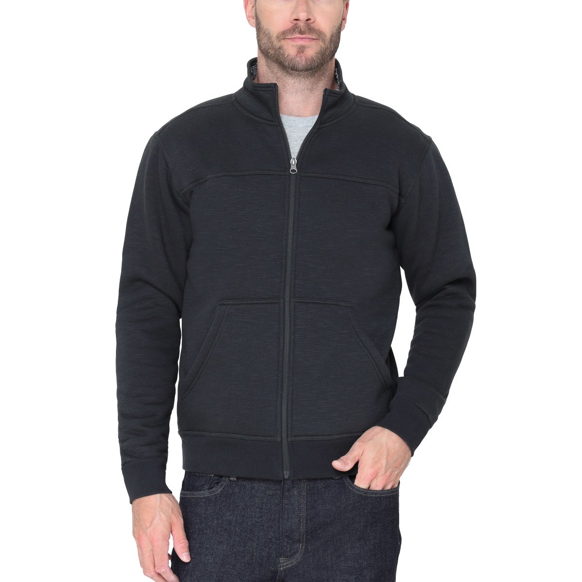 BC Clothing Men's Full Zip Fleece Jacket | Costco BC Clothing Men's Full Zip Fleece Jacket | Costco