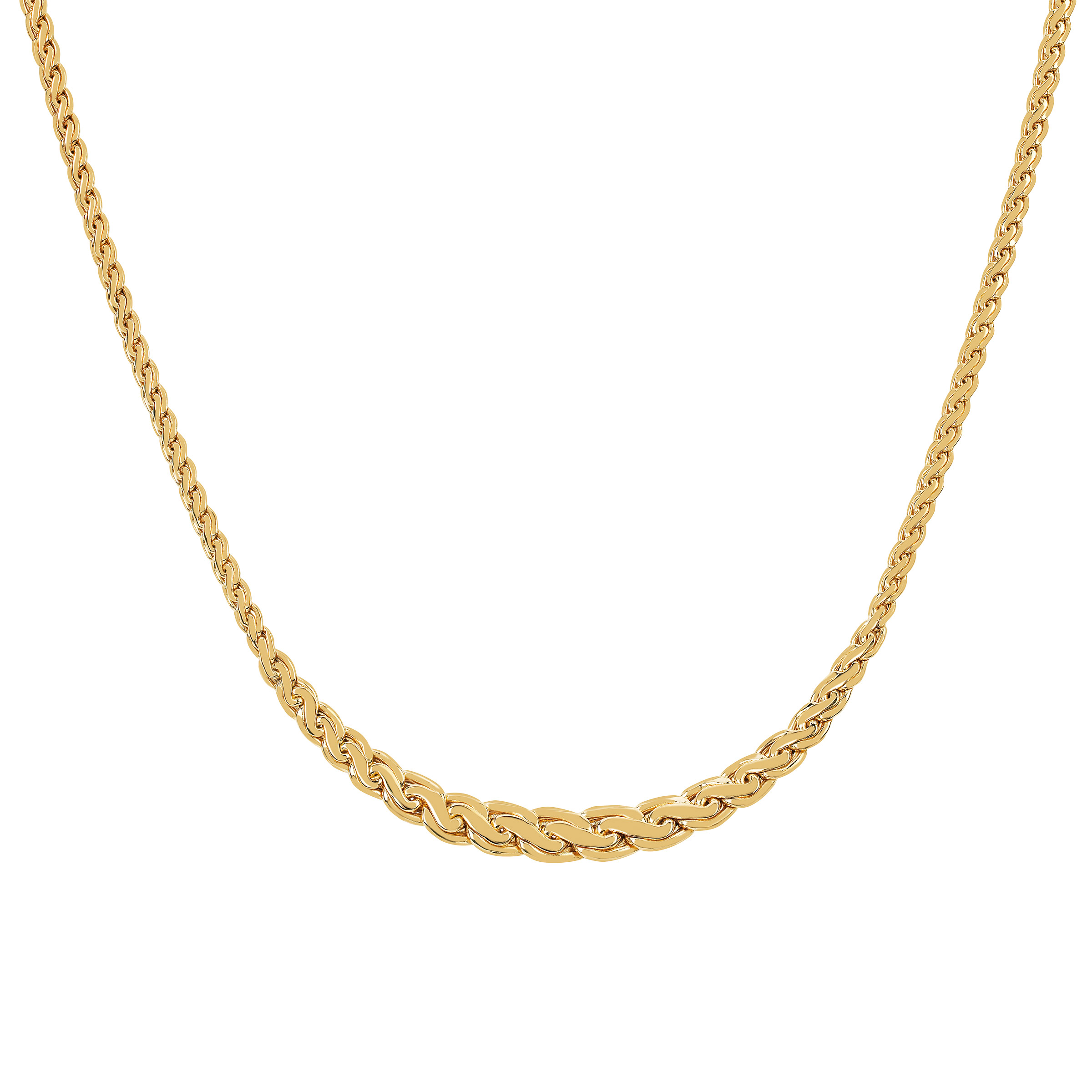Graduated Necklace in 18-kt Yellow Gold | Costco