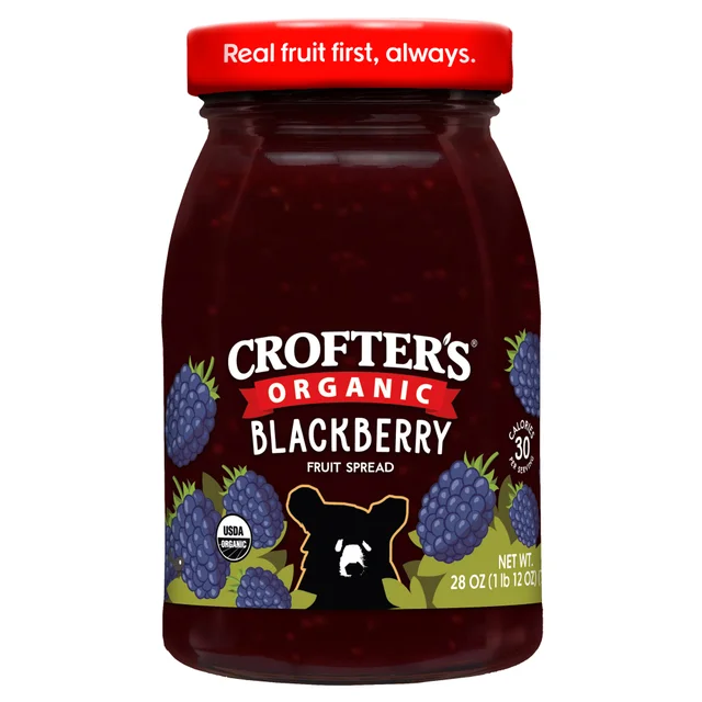 CROFTER'S ORGANIC BLACKBERRY SPREAD 28 OZ (1LB)