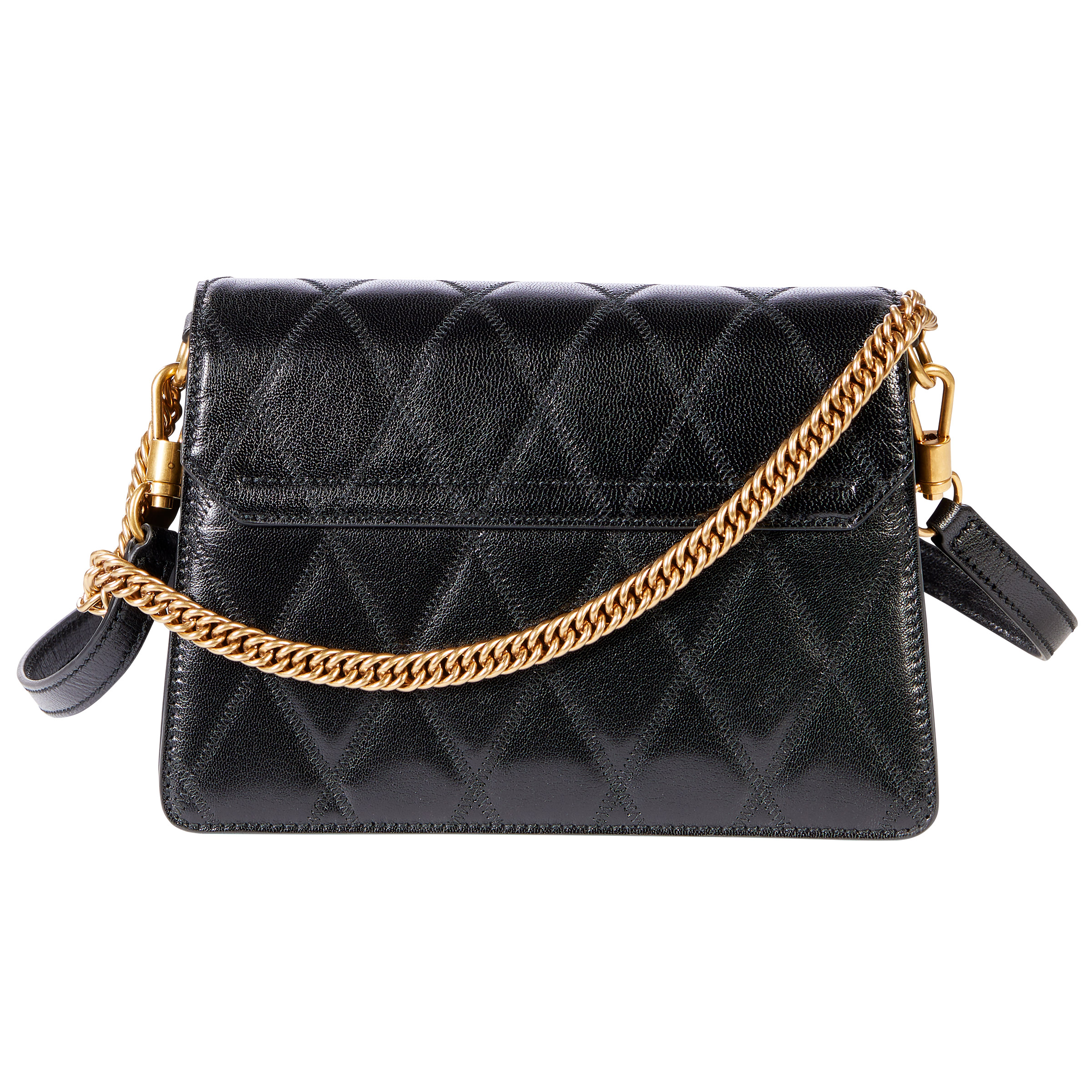 Givenchy GV3 Sm Quilted Shoulder Bag, Black | Costco