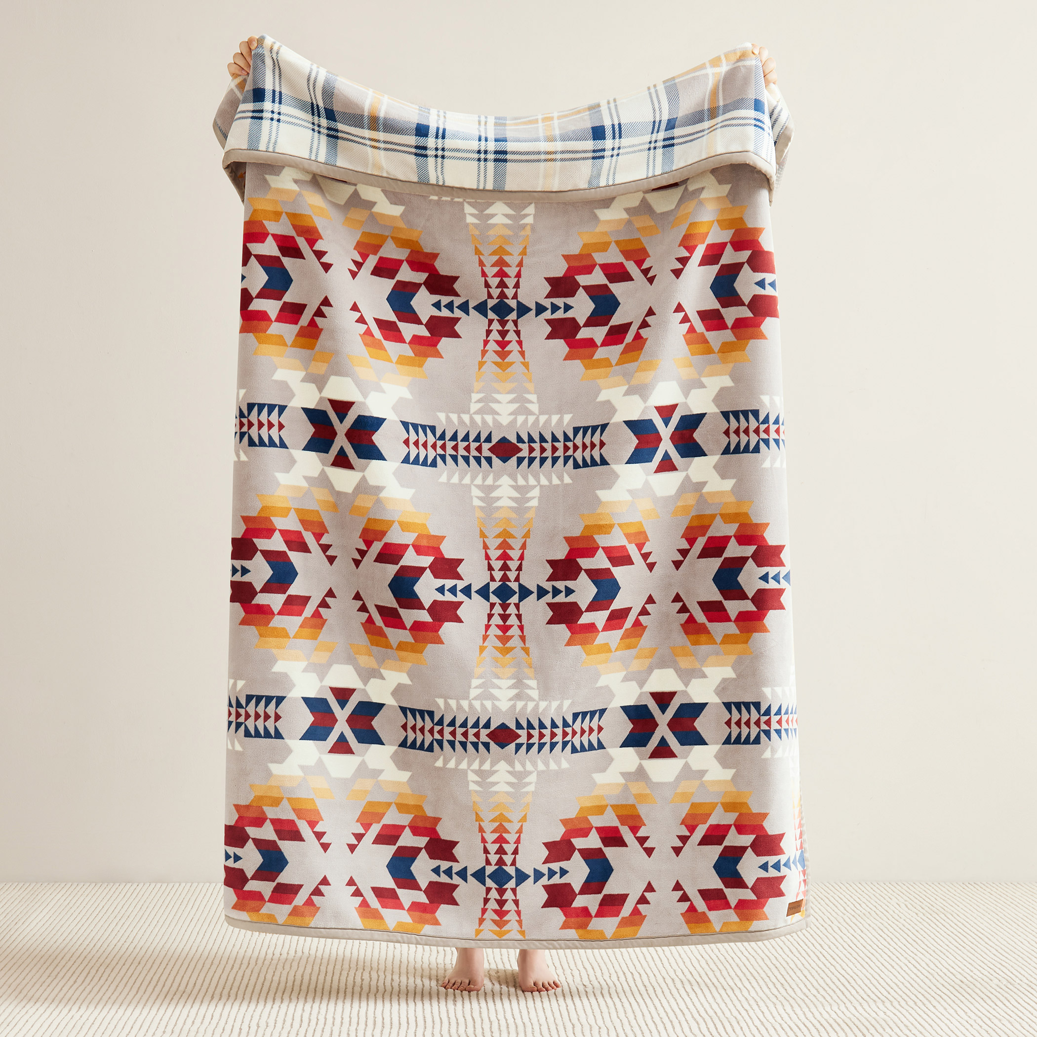 Pendleton Reversible Plush Throw | Costco