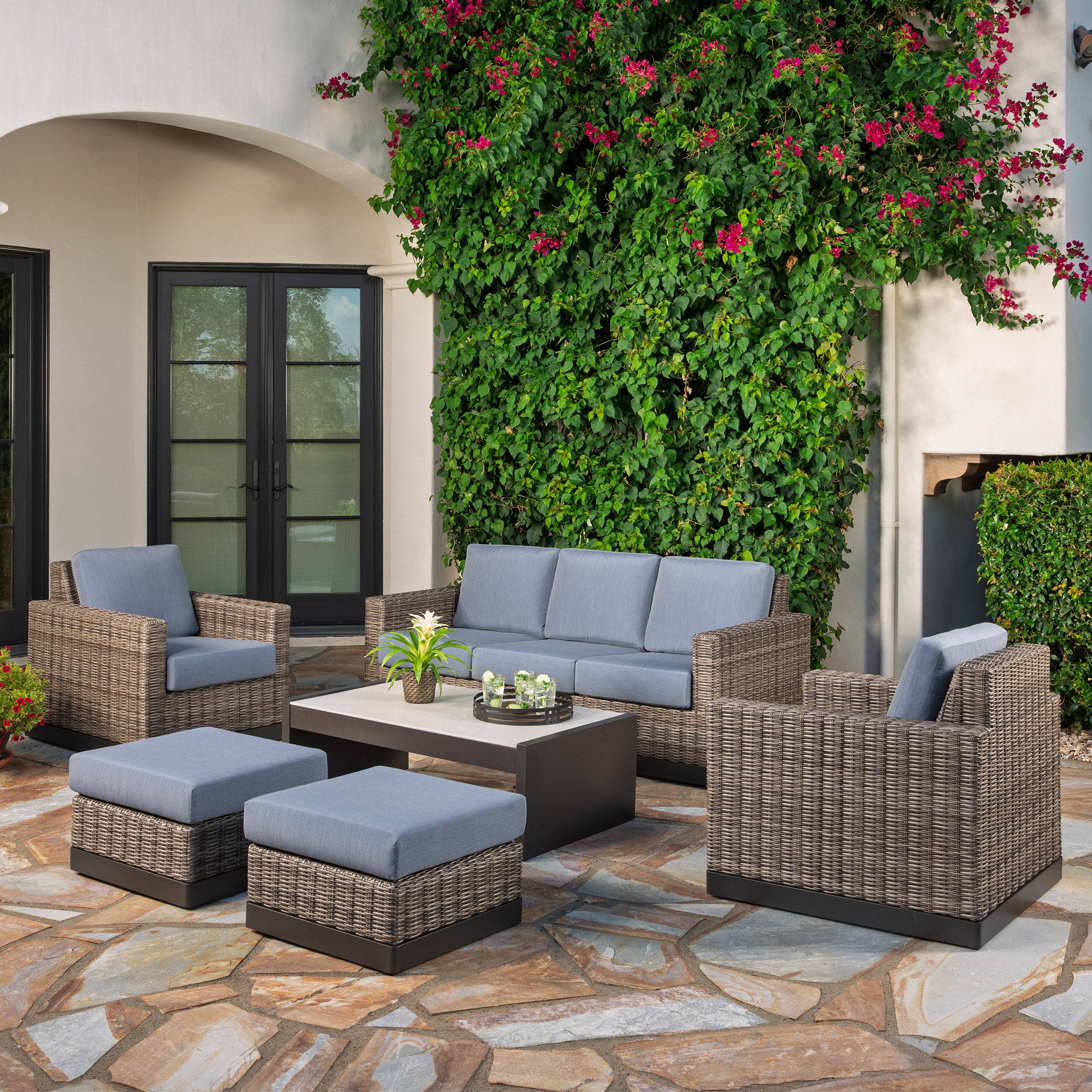 SunVilla Knox 6-piece Outdoor Patio Seating Set | Costco