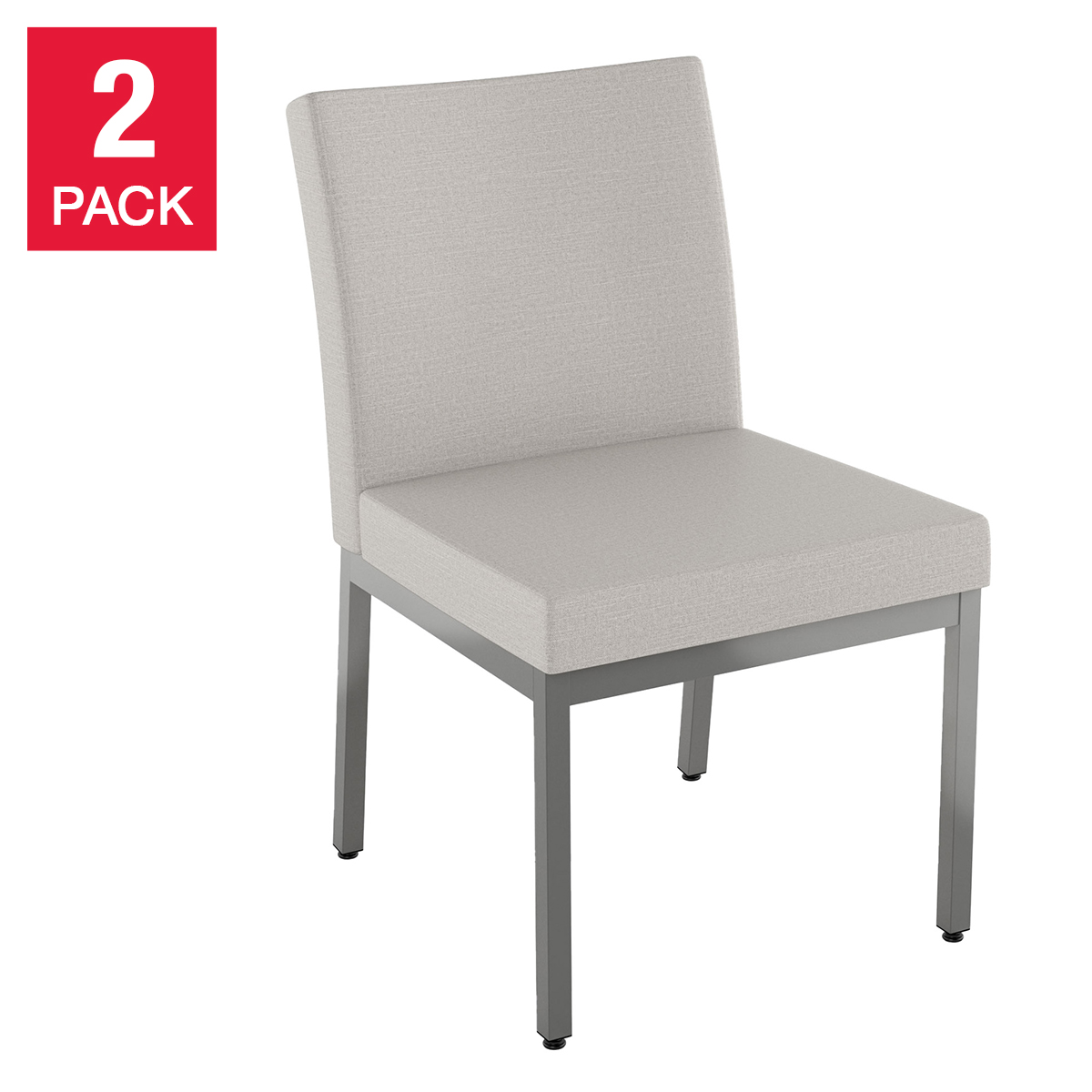 Amisco Drift Fabric Dining Chair, 2-pack