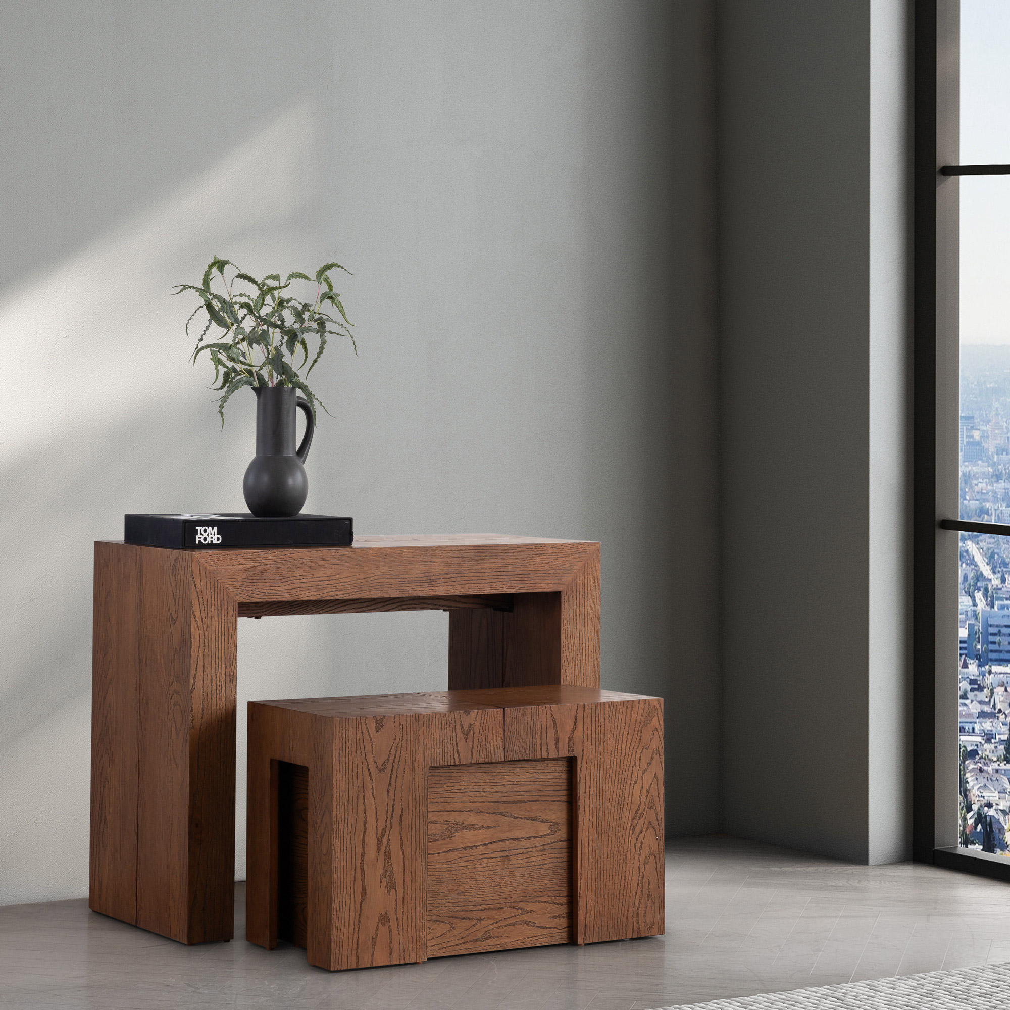 Transformer Table Extendable 8-piece Dining Set | Costco