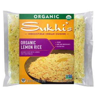 Sukhi's Indian Organic Lemon Rice Side Dish, 48 oz