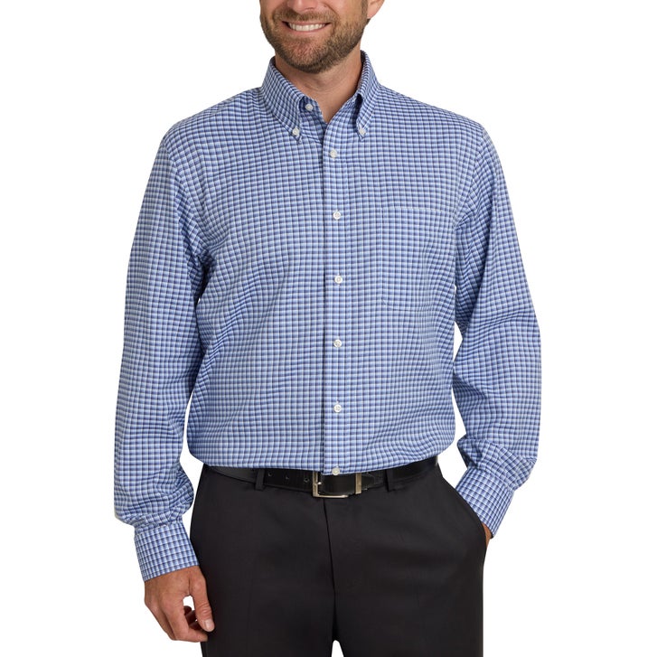 costco mens dress shirts KS Men's Connection Men's Short Sleeve Collared Shirts