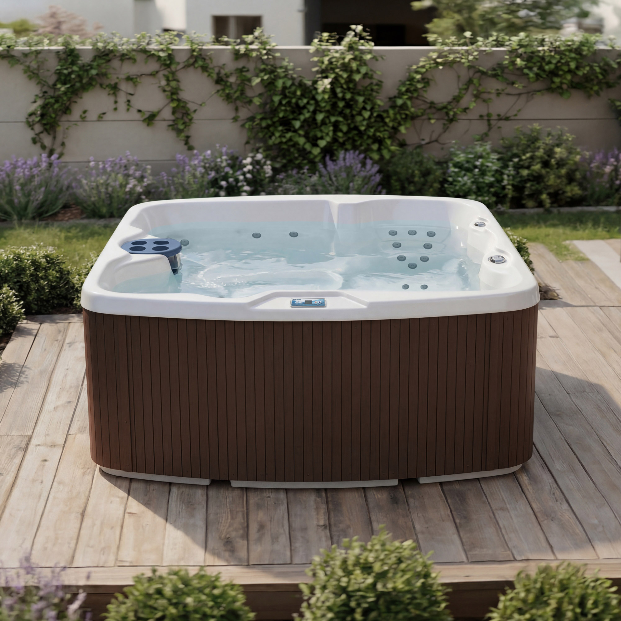 Aquaterra Spas Aryana 45-jet, 5-person Rotomolded Spa | Costco
