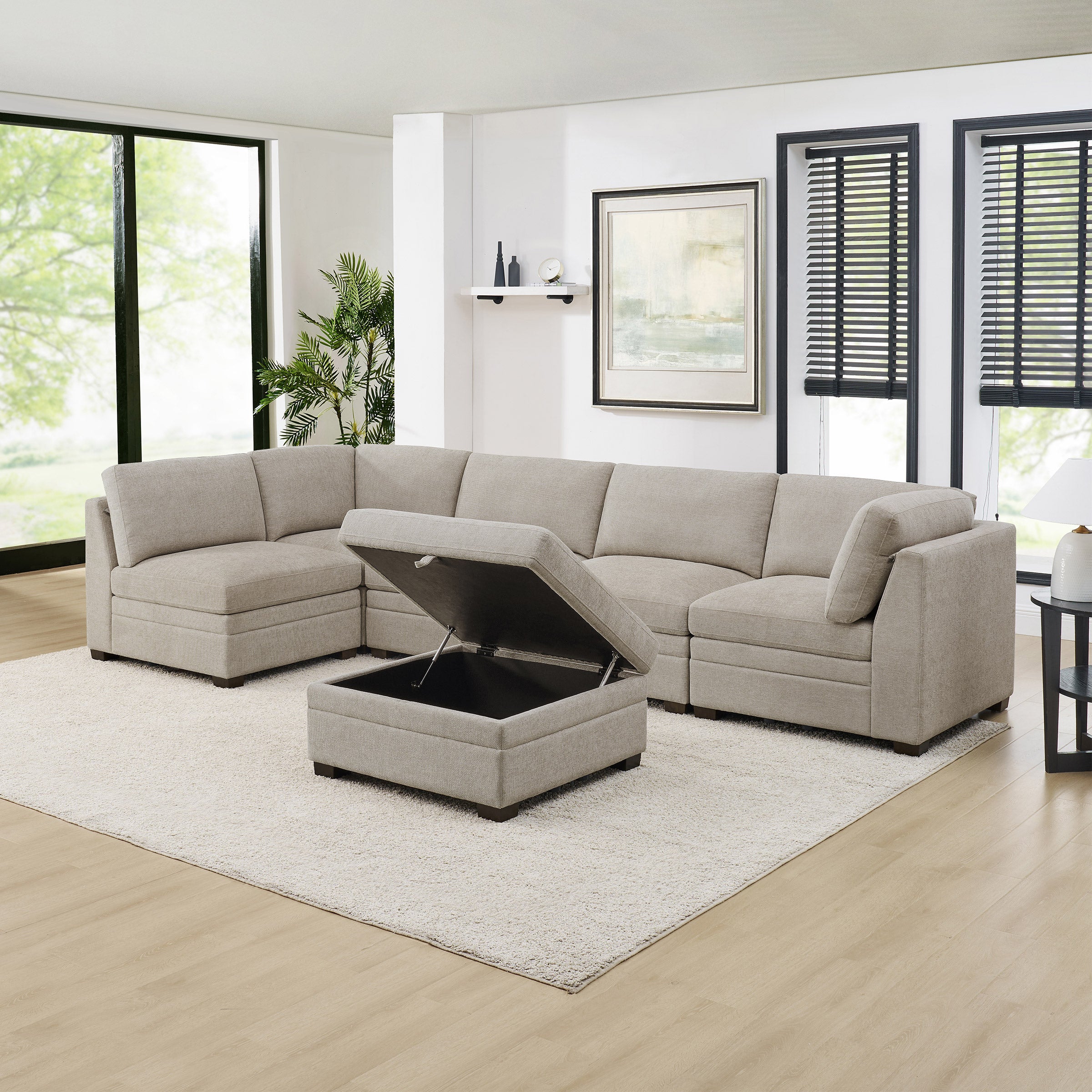 Costco Thomasville Tisdaleモジュラーソファ 6ピース 4000318049-894_beige_1?auto=