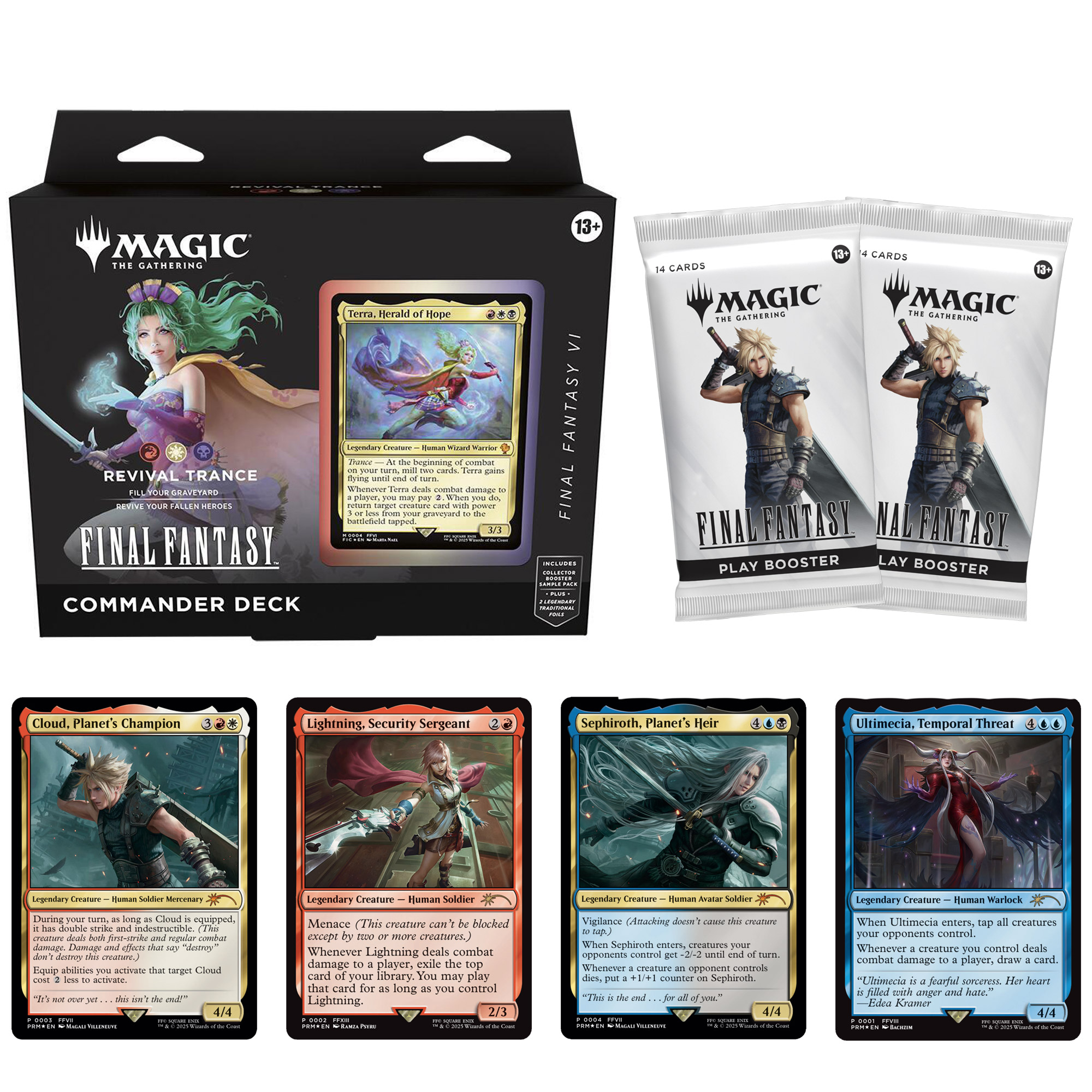 Magic: The Gathering - Final Fantasy Commander Kit - Revival Trance | Costco
