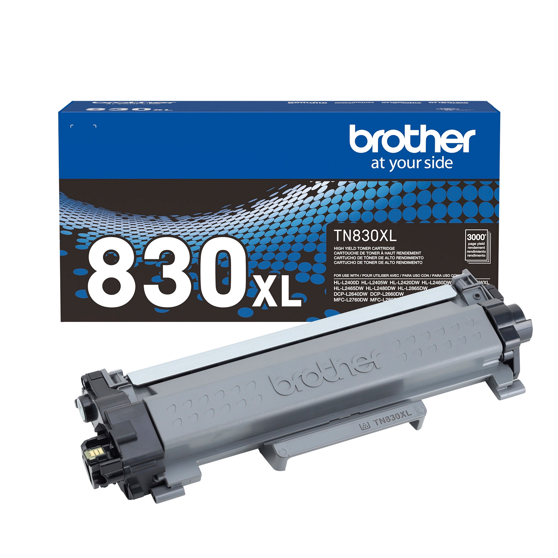 Brother Genuine High Yield Black Toner Cartridge