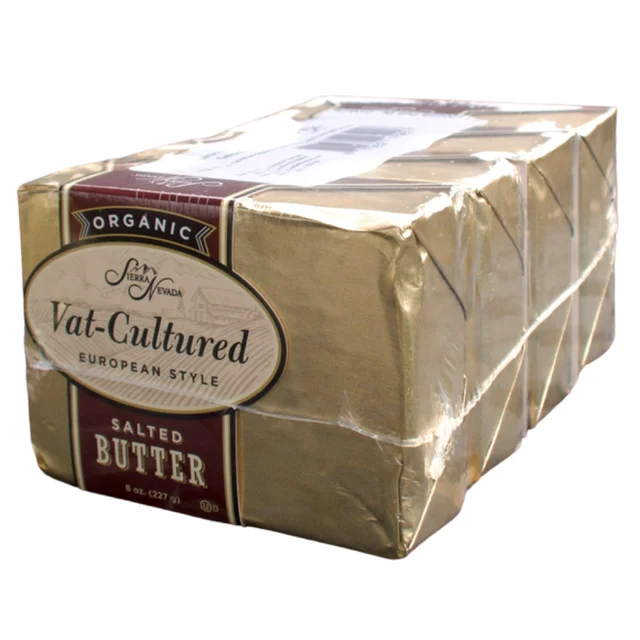 ORGANIC SIERRA NEVADA SALTED BUTTER 4 PACK 8 OUNCES EACH