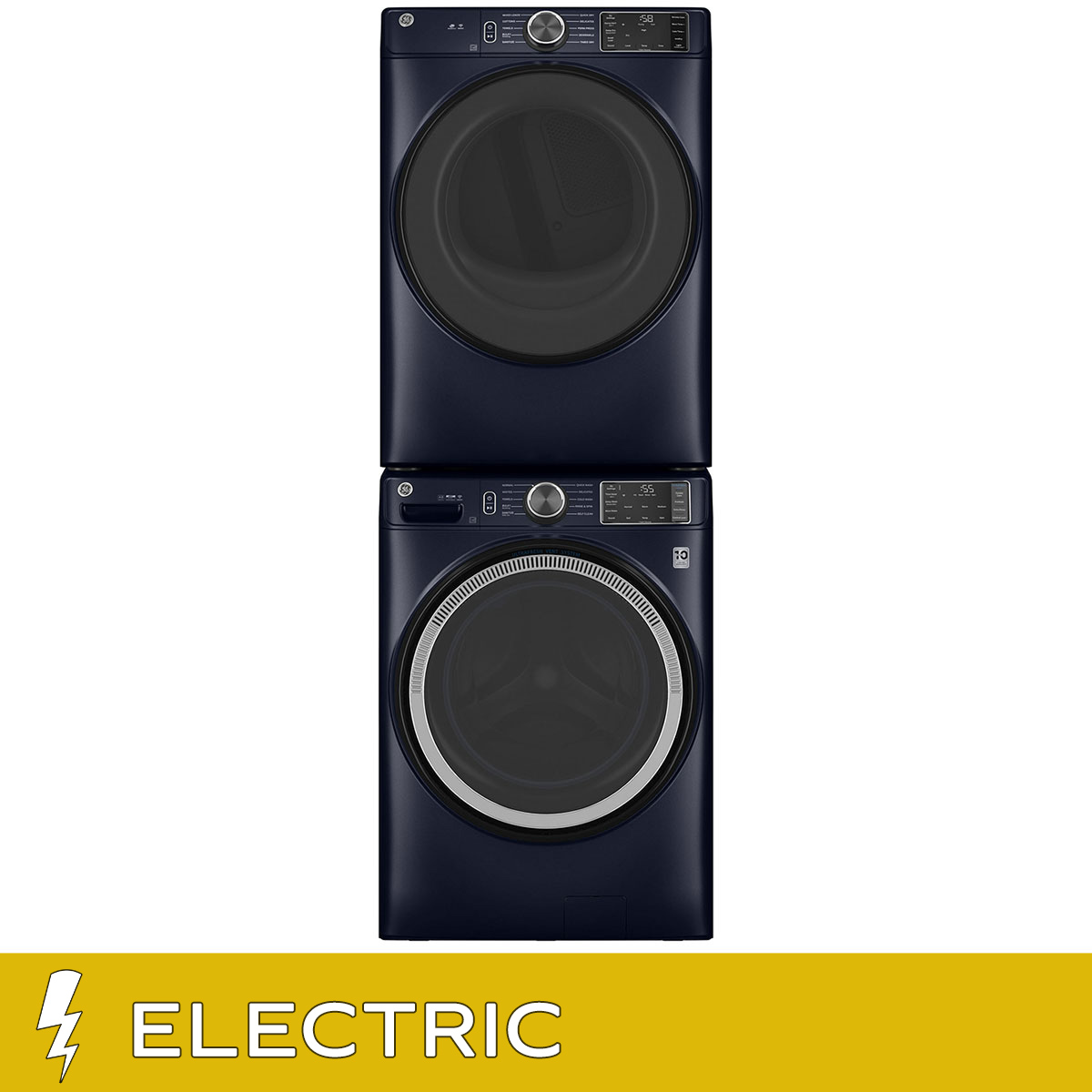 GE 4.8 cu. ft. Washer with Microban and 7.8 cu. ft. ELECTRIC Dryer