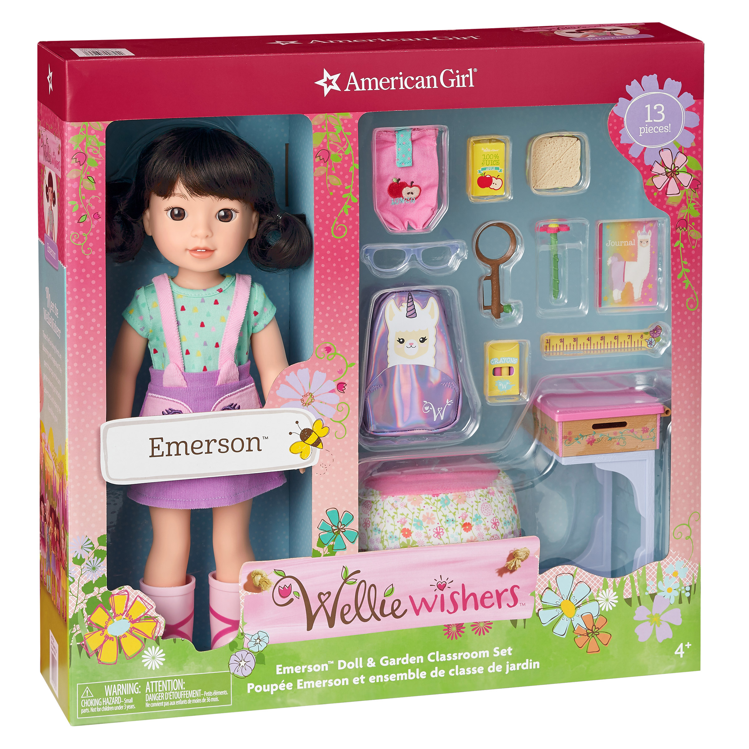 Emerson Wellie Wishers American Girl WellieWishers Emerson Doll
