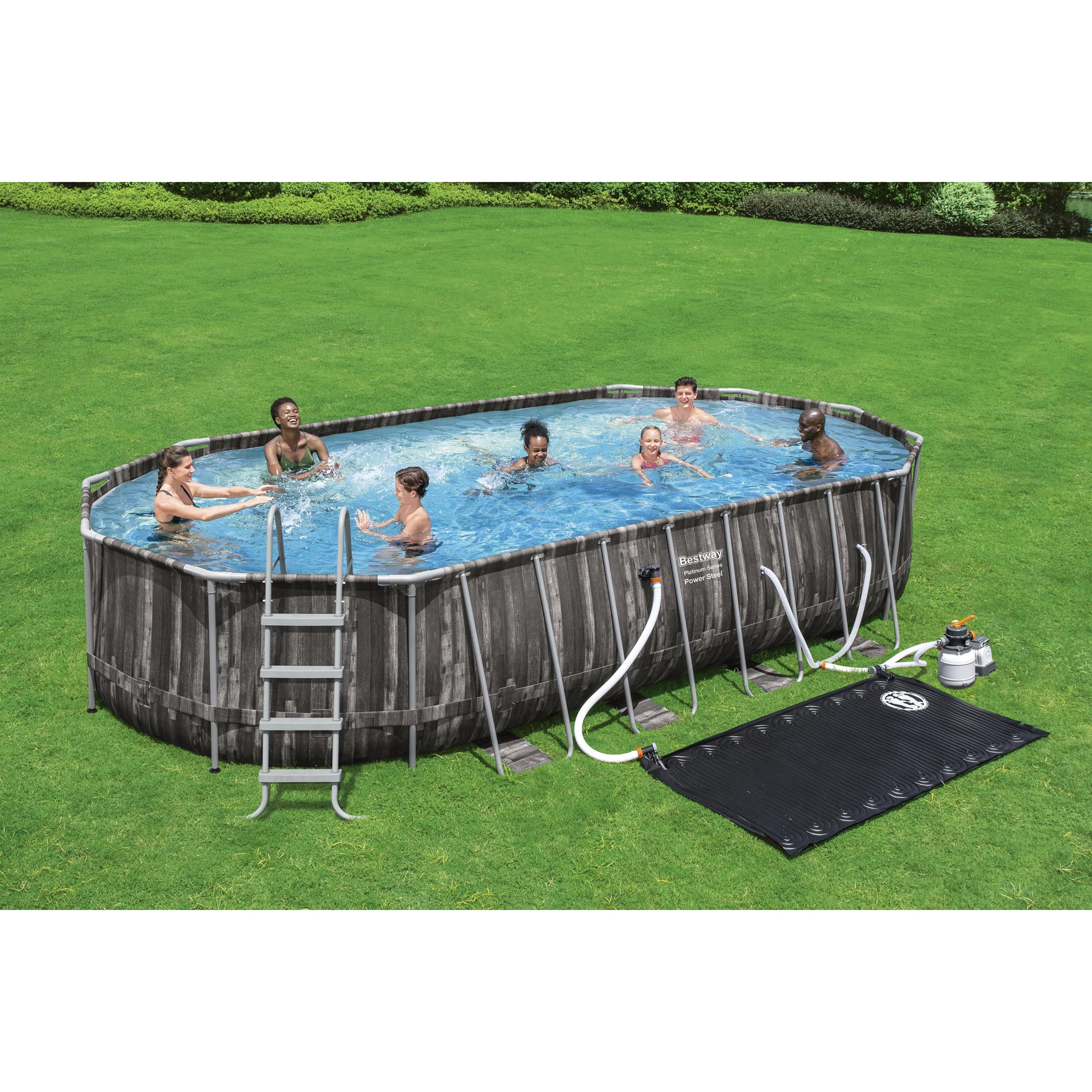 POOL BY CLASS 2022AW ウルトラスエード ベスト INTEX Ultra XTR® Frame Above Ground Pool w/ Sand Filter Pump - 18