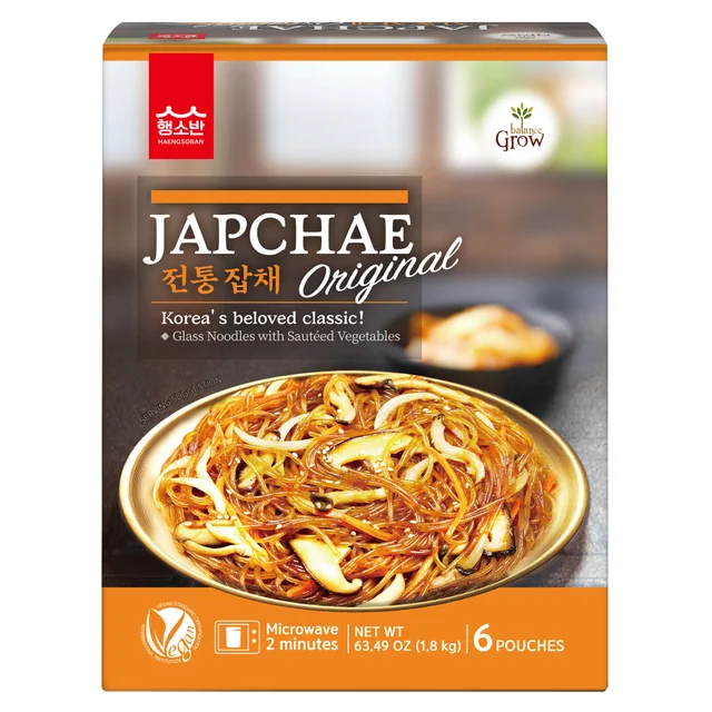 BALANCE GROW JAPCHAE 6 PACK 10.58 OUNCES EA